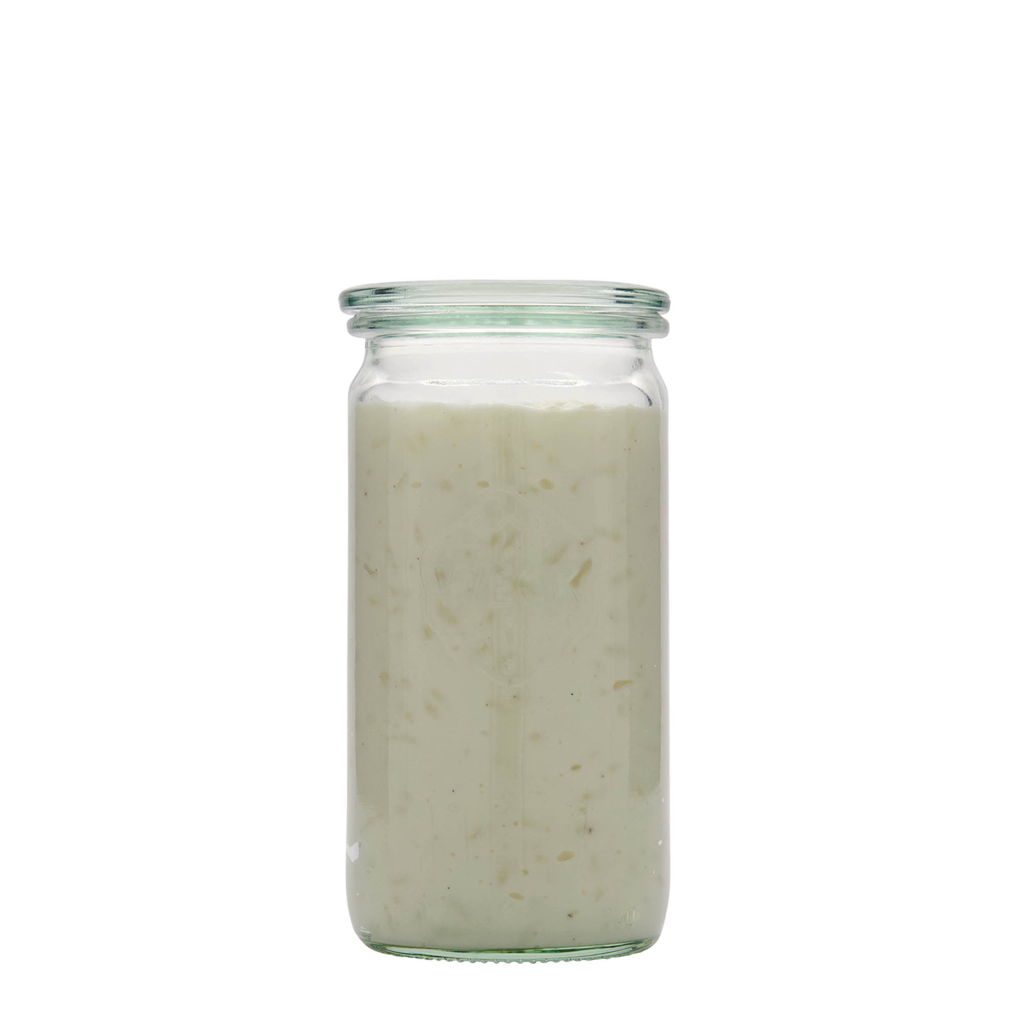 340 ml WECK-cylinderglas, öppning: rund kant