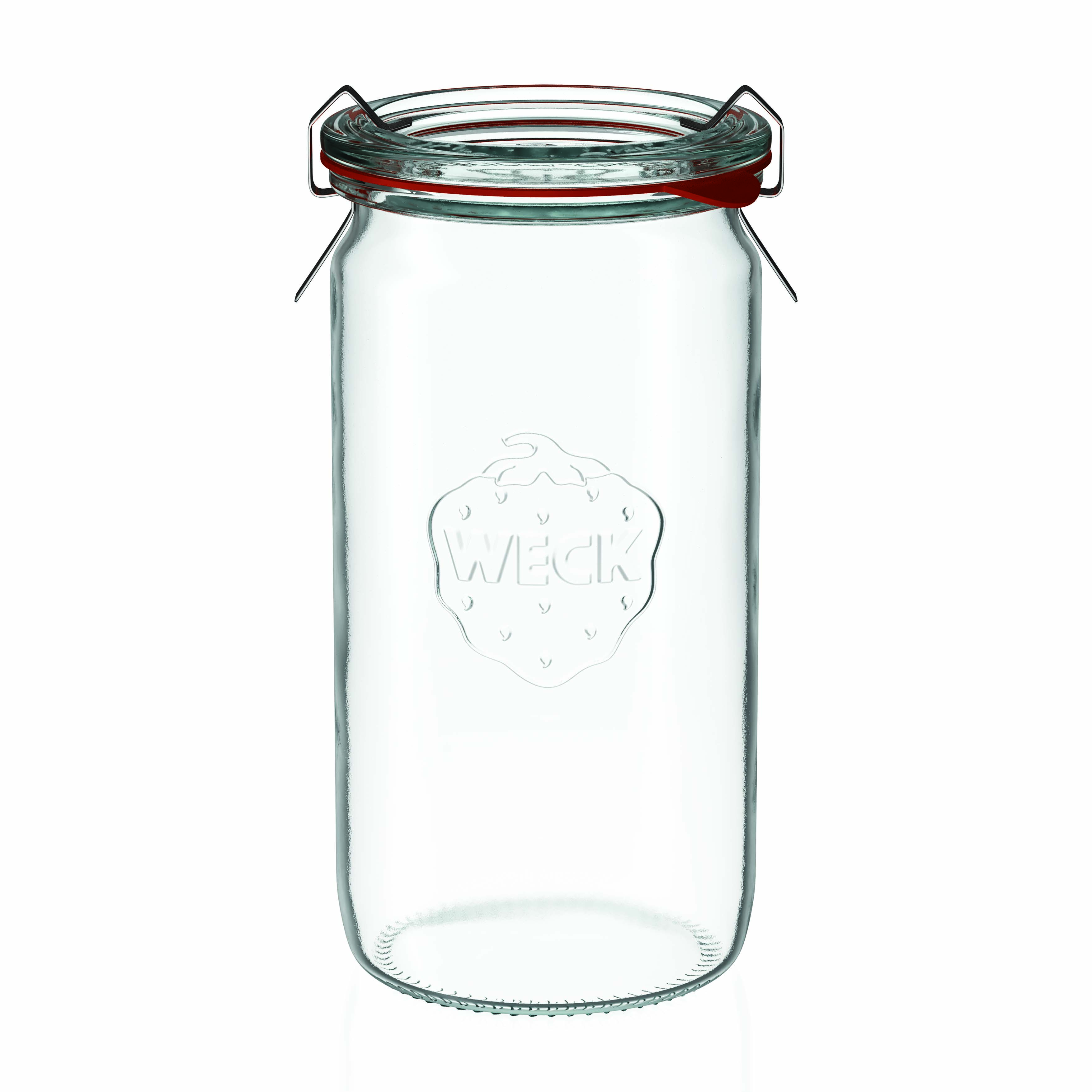 340 ml WECK-cylinderglas, öppning: rund kant