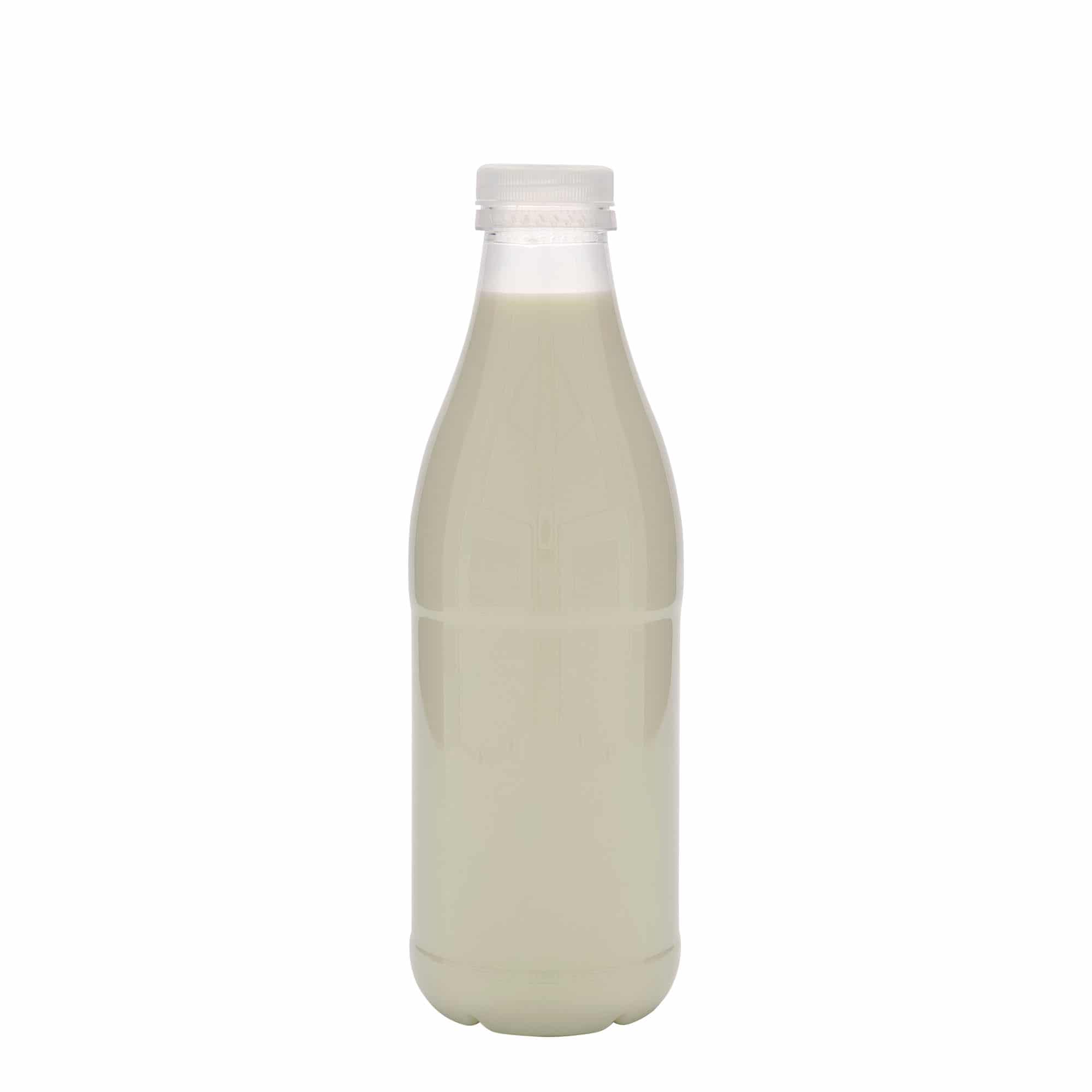 1 000 ml PET-flaska 'Milk and Juice', plast, mynning: 38 mm