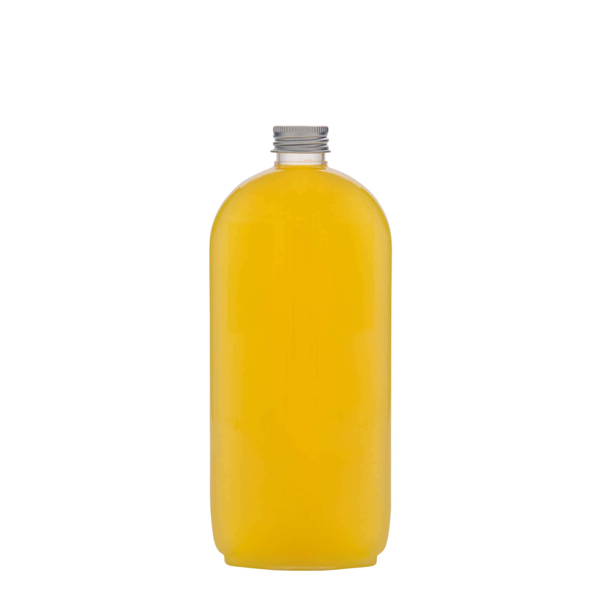 500 ml PET-flaska 'Iris', oval, plast, mynning: GPI 24/410