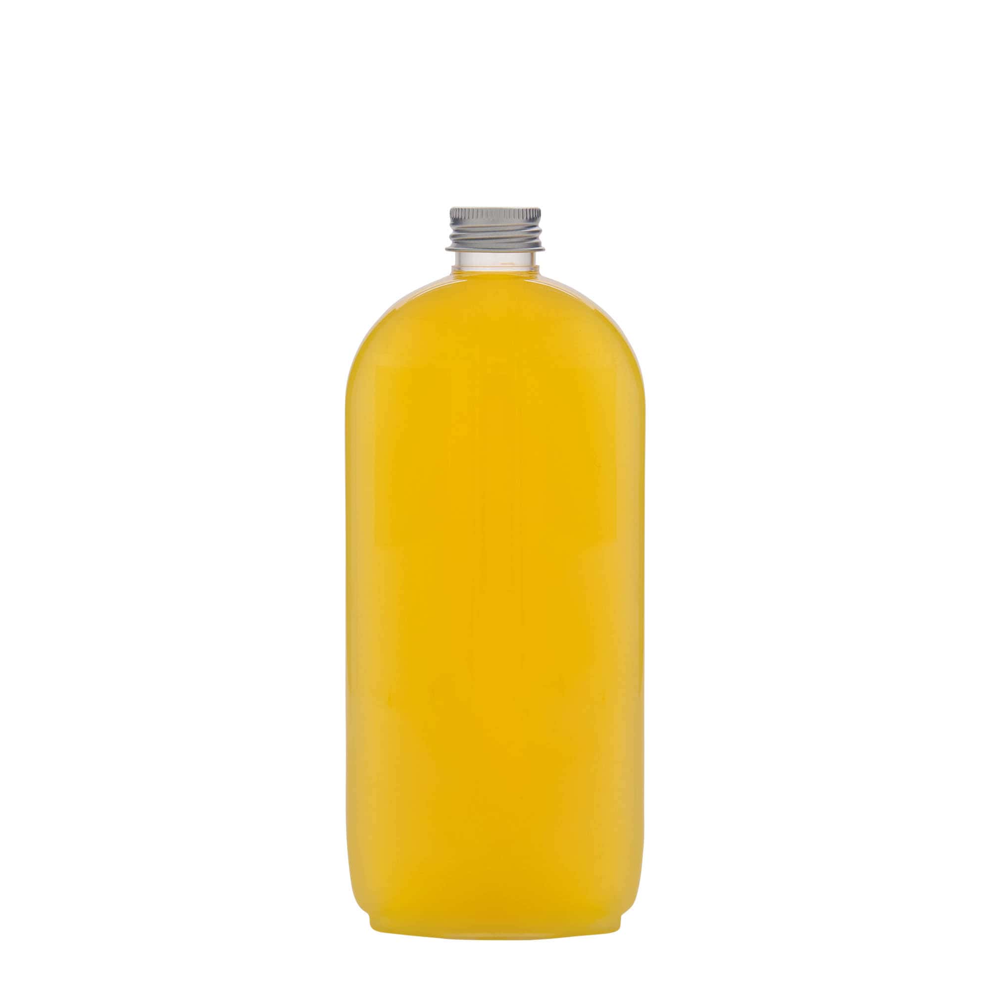 500 ml PET-flaska 'Iris', oval, plast, mynning: 24/410