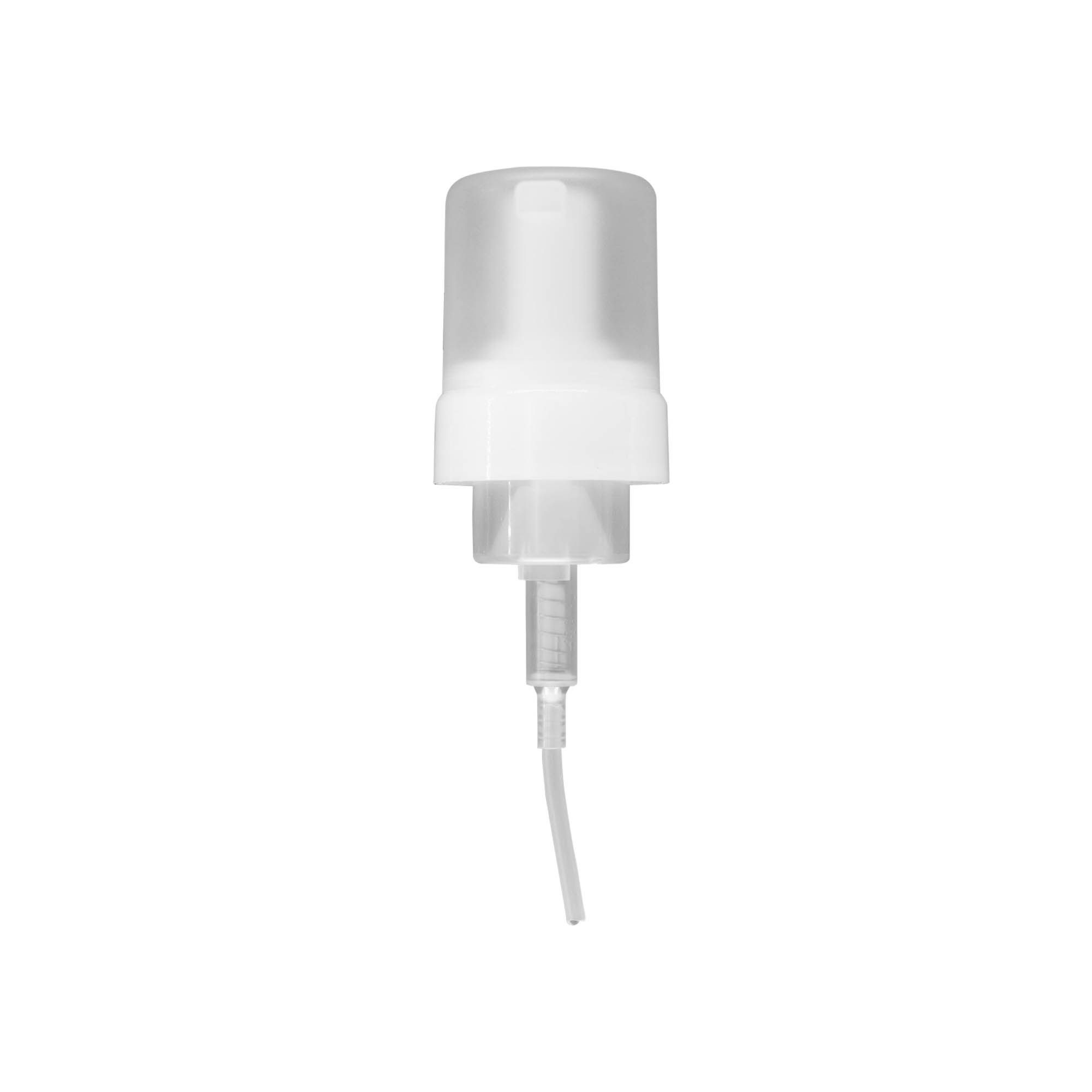 Dispenser 100 ml 'Foamer', PP-plast, vit, för mynning: skruvlock
