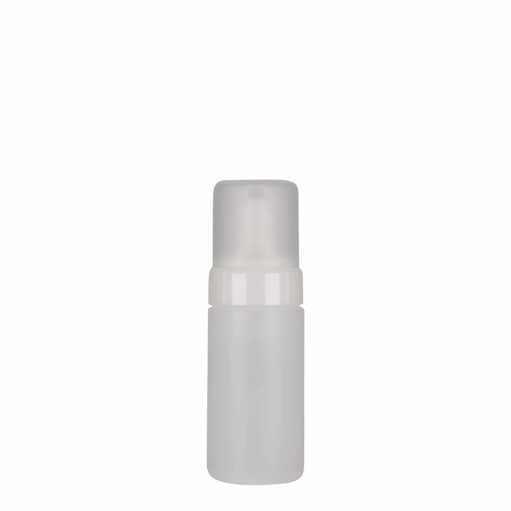 100 ml dispenserflaska 'Foamer', PE-plast, natur, öppning: skruvlock
