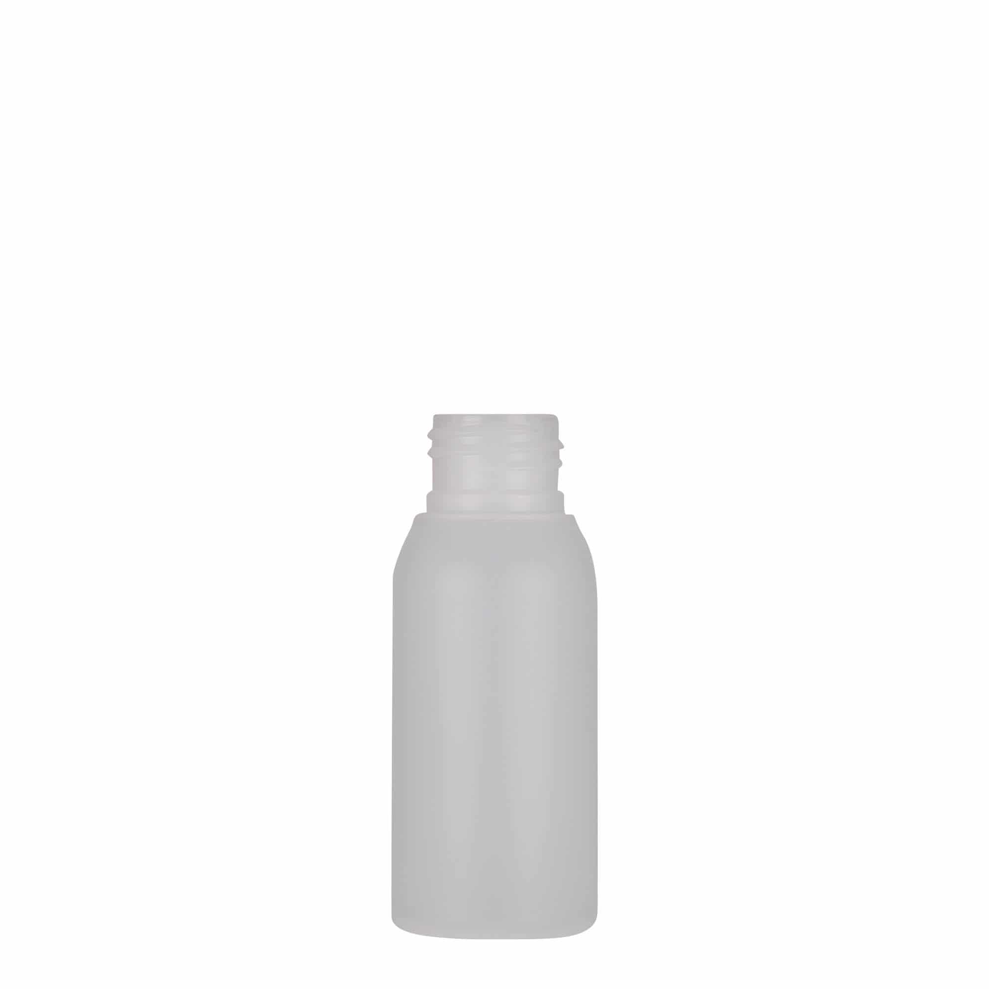 50 ml plastflaska 'Tuffy', HDPE, natur, mynning: GPI 24/410 50 ml plastflaska 'Tuffy', HDPE, natur, mynning: GPI 24/410