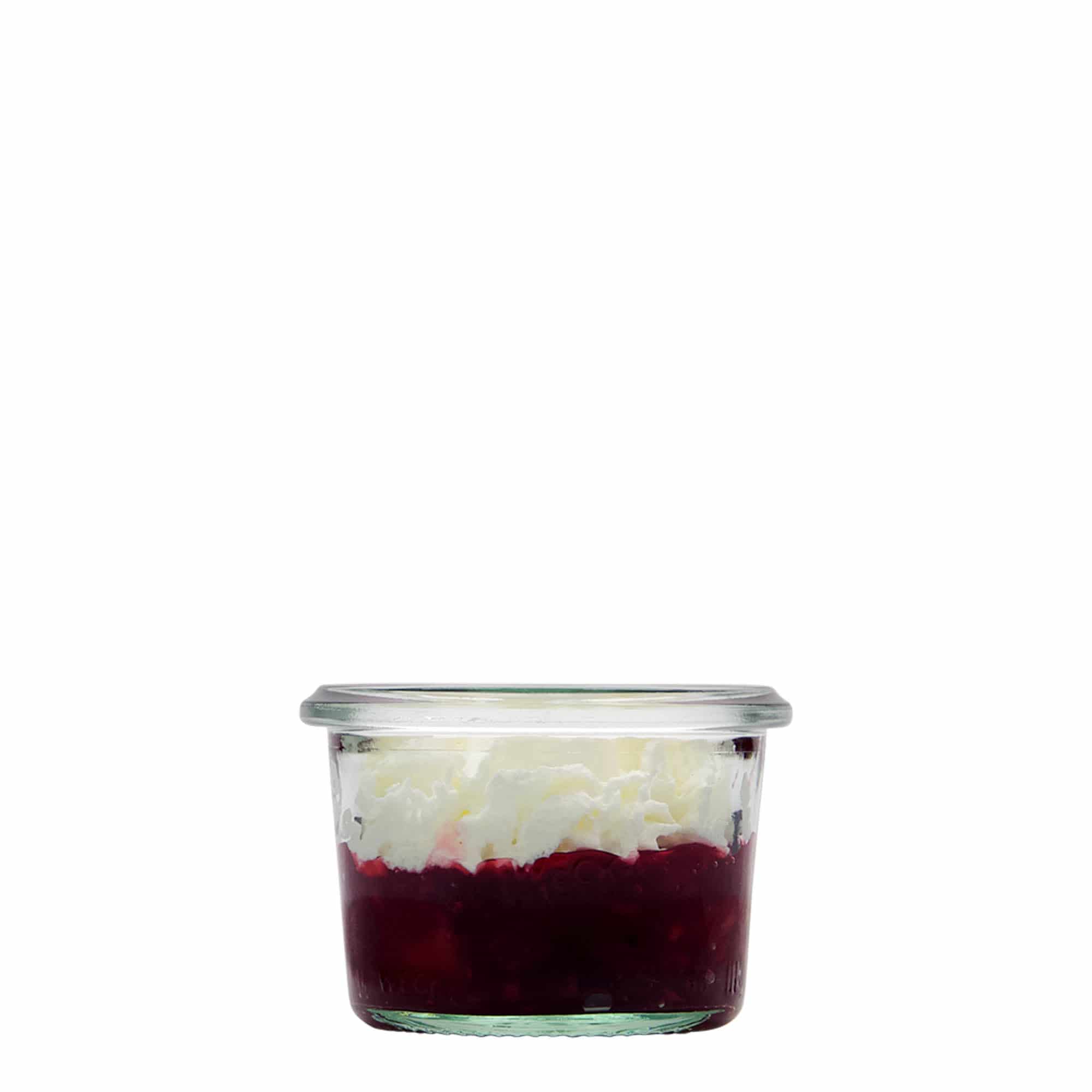 80 ml WECK-sturzglas, mynning: rund kant