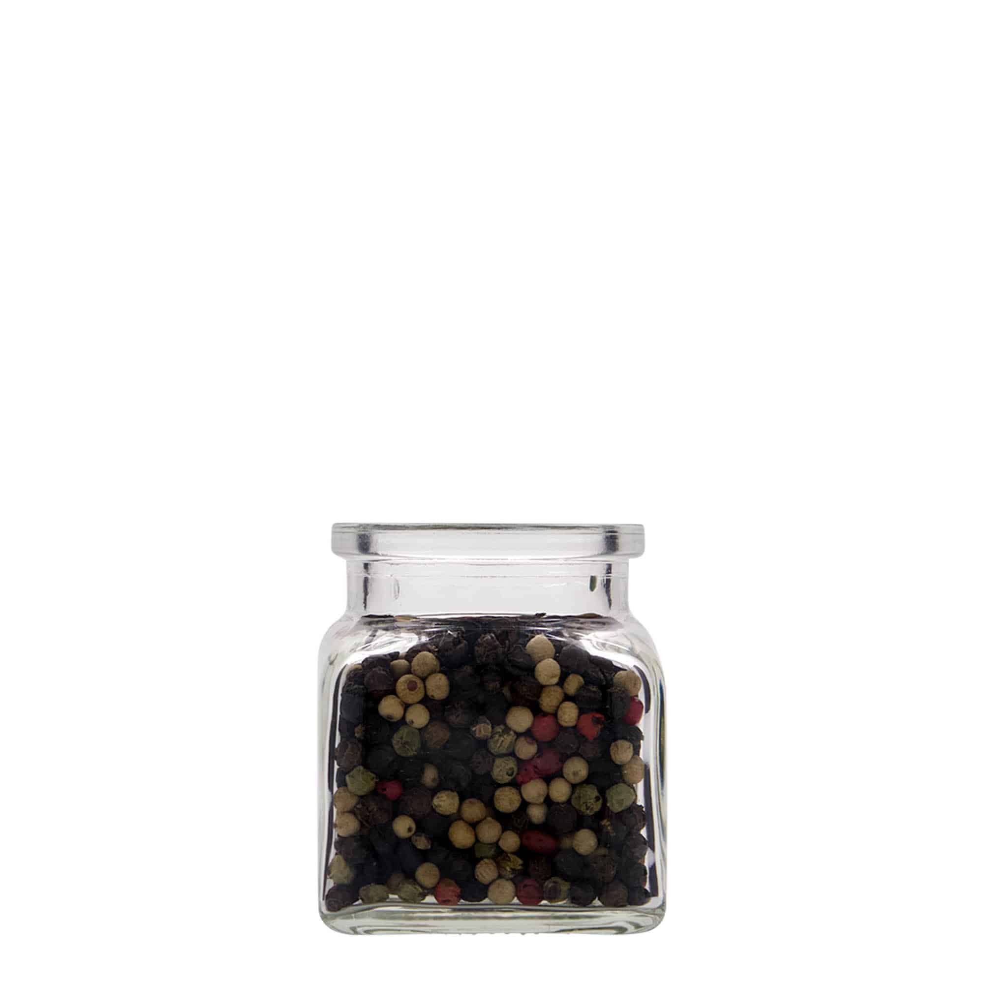 120 ml korkglas, fyrkantigt, mynning: kork