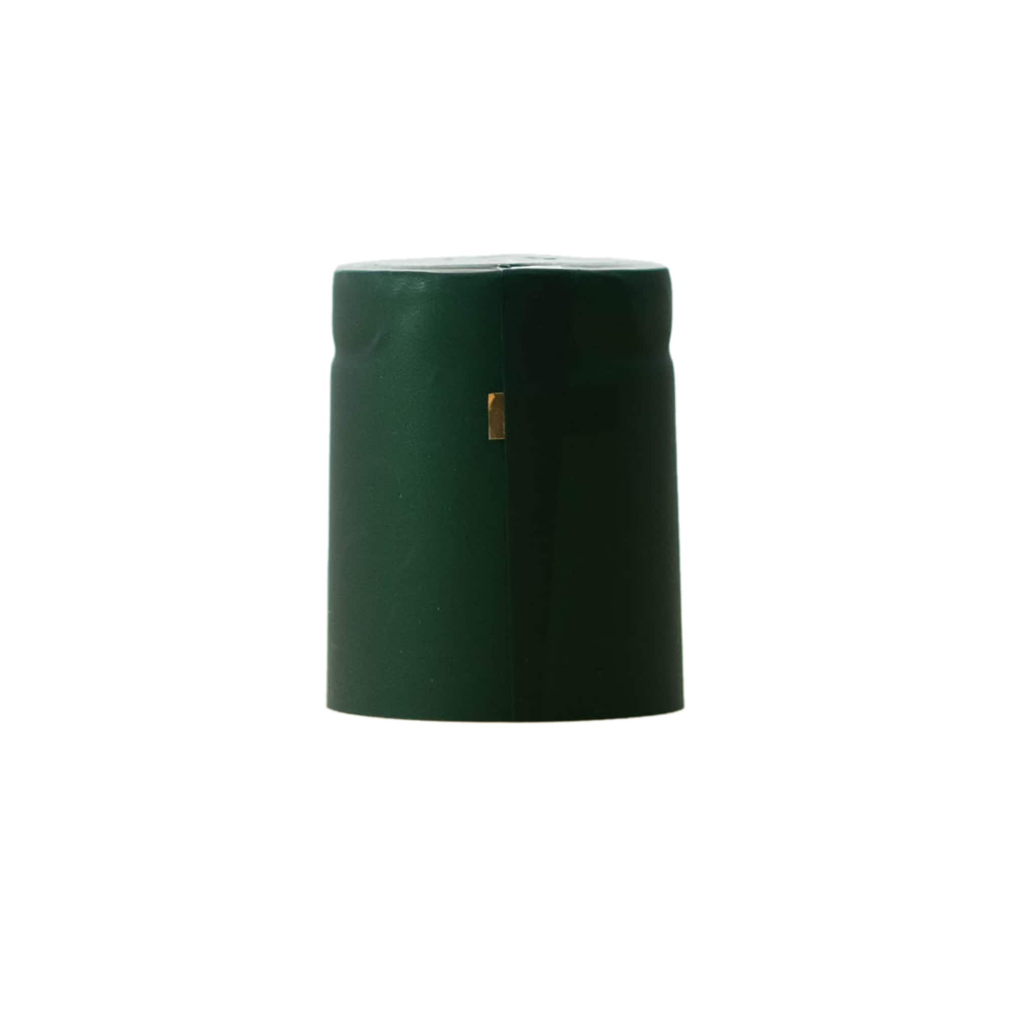 Krympkapsel 32x41, PVC-plast, mörkgrön