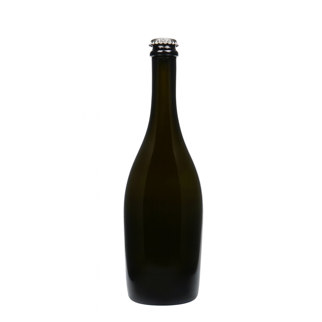 750 ml sektflaska 'Carmen', glas, antikgrön, öppning: kapsyl 750 ml sektflaska 'Carmen', glas, antikgrön, öppning: kapsyl
