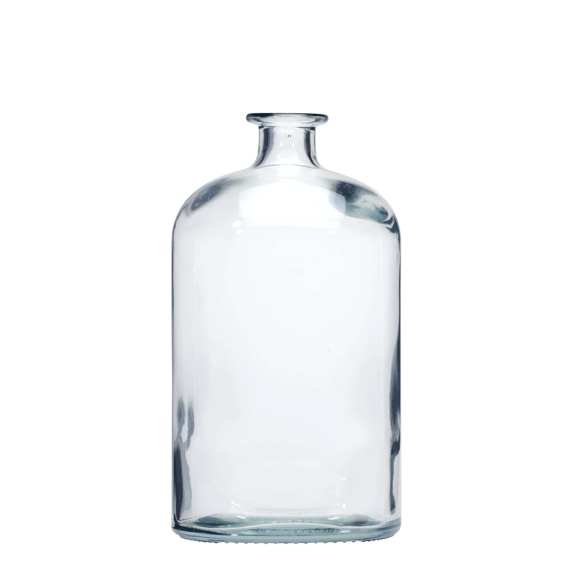 1 000 ml glasflaska 'Dundee', oval, mynning: kork 1 000 ml glasflaska 'Dundee', oval, mynning: kork