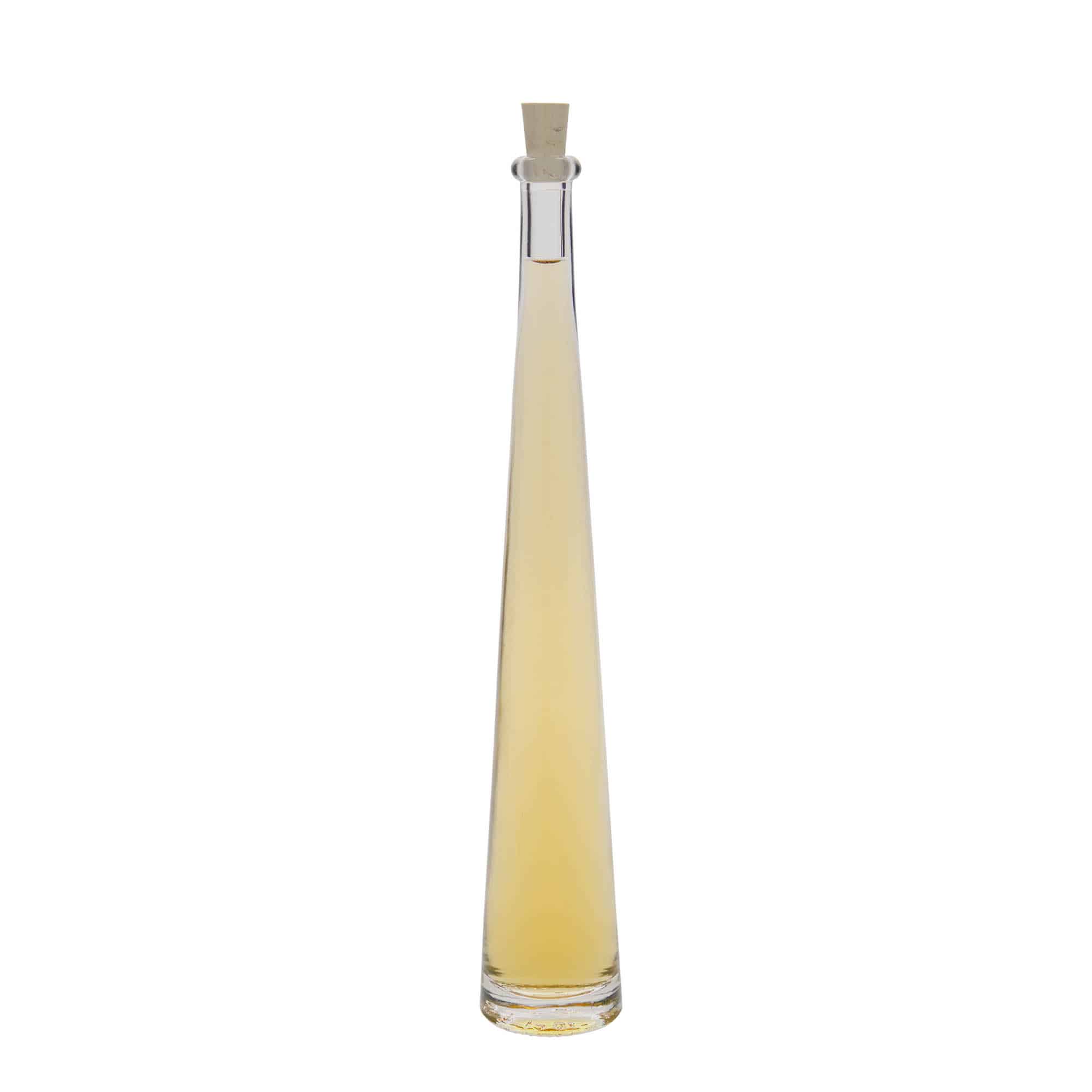 100 ml glasflaska 'Dama Rondo', mynning: kork