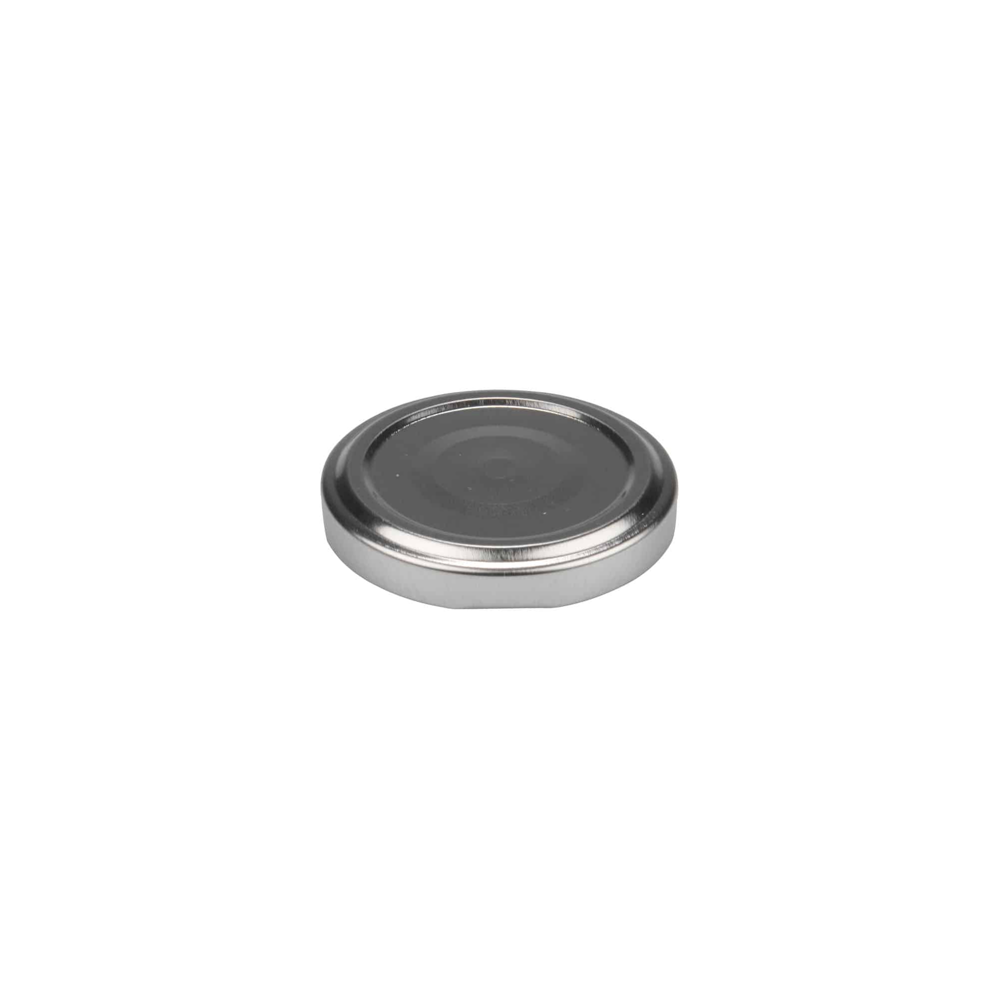 Twist off-lock, plåt, silver, för mynning: TO 53 Twist off-lock, plåt, silver, för mynning: TO 53