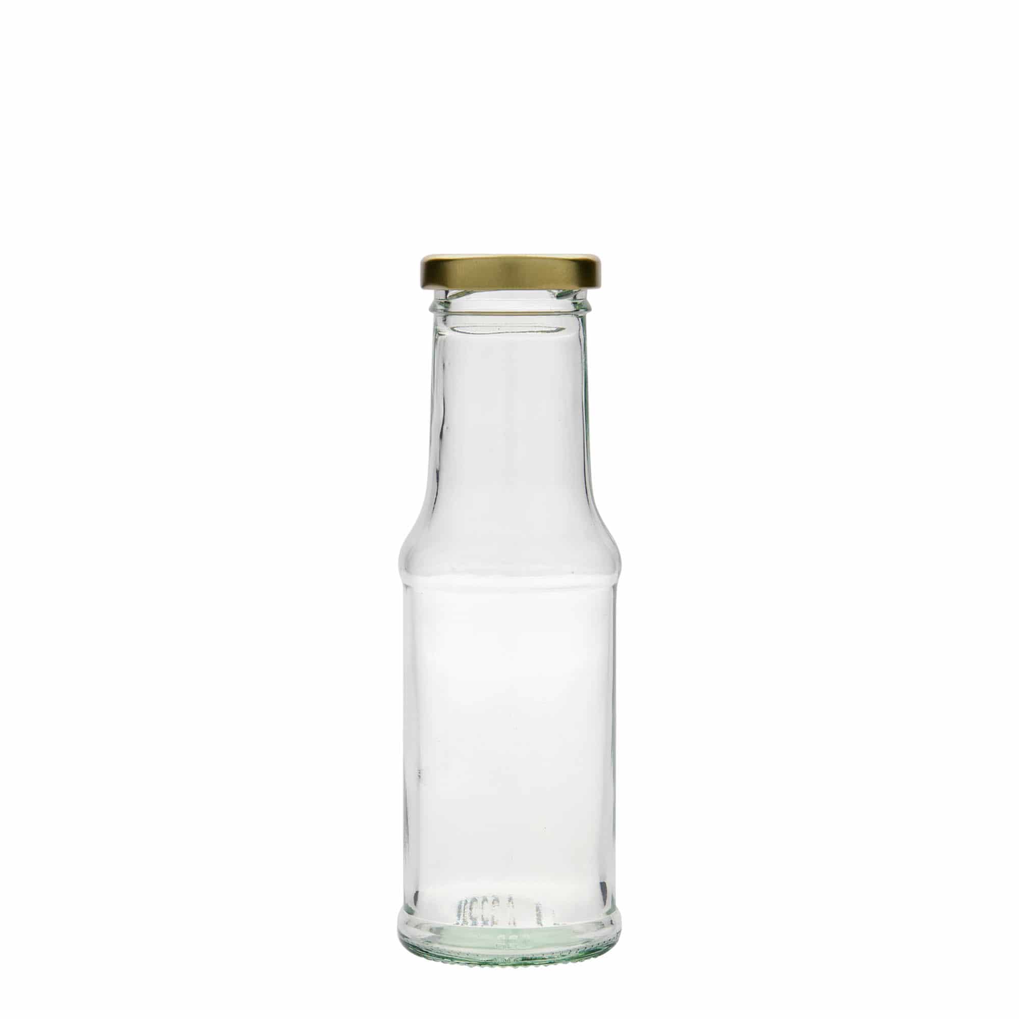 200 ml såsflaska, glas, mynning: twist off (TO 43)