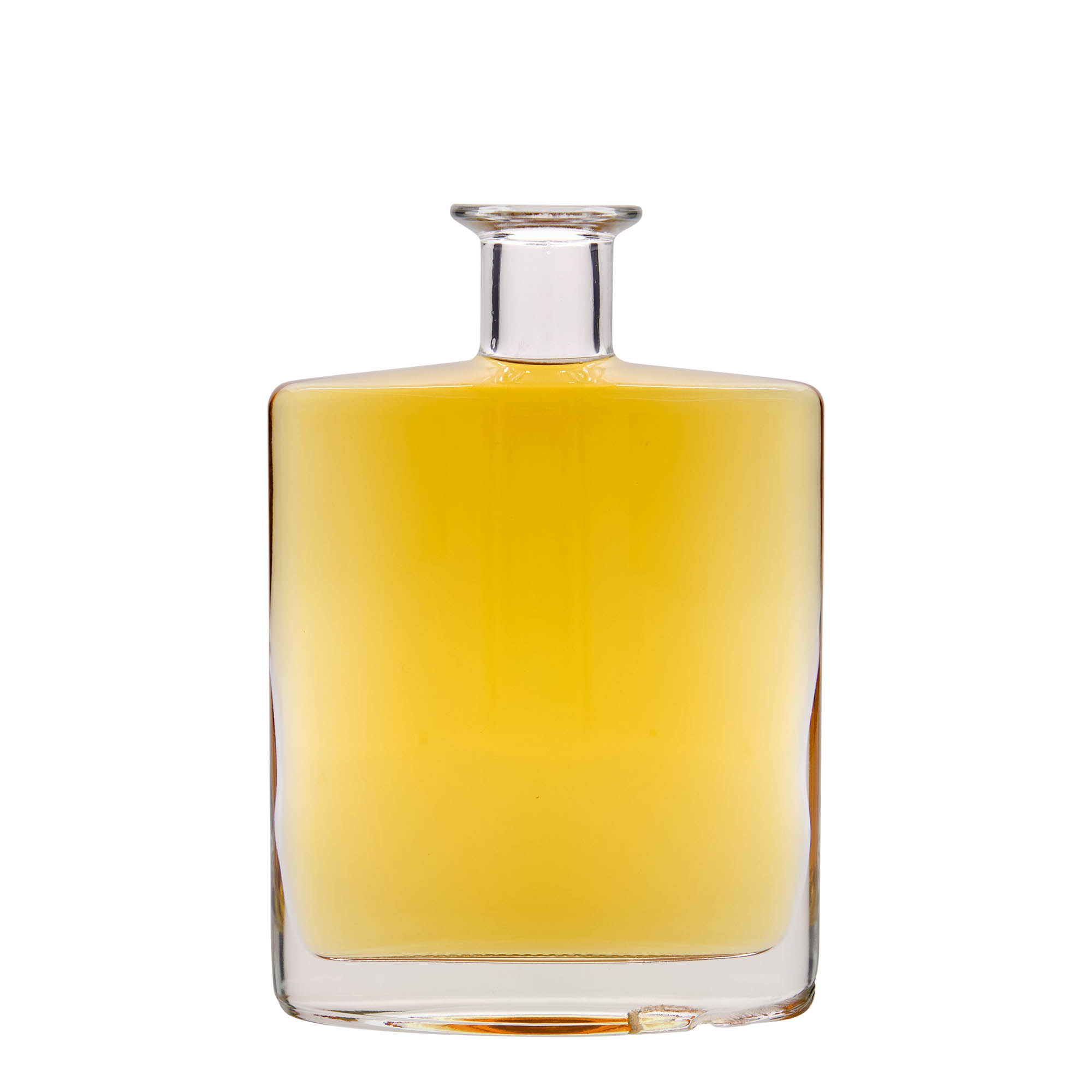 700 ml glasflaska 'Zorbas', oval, öppning: kork