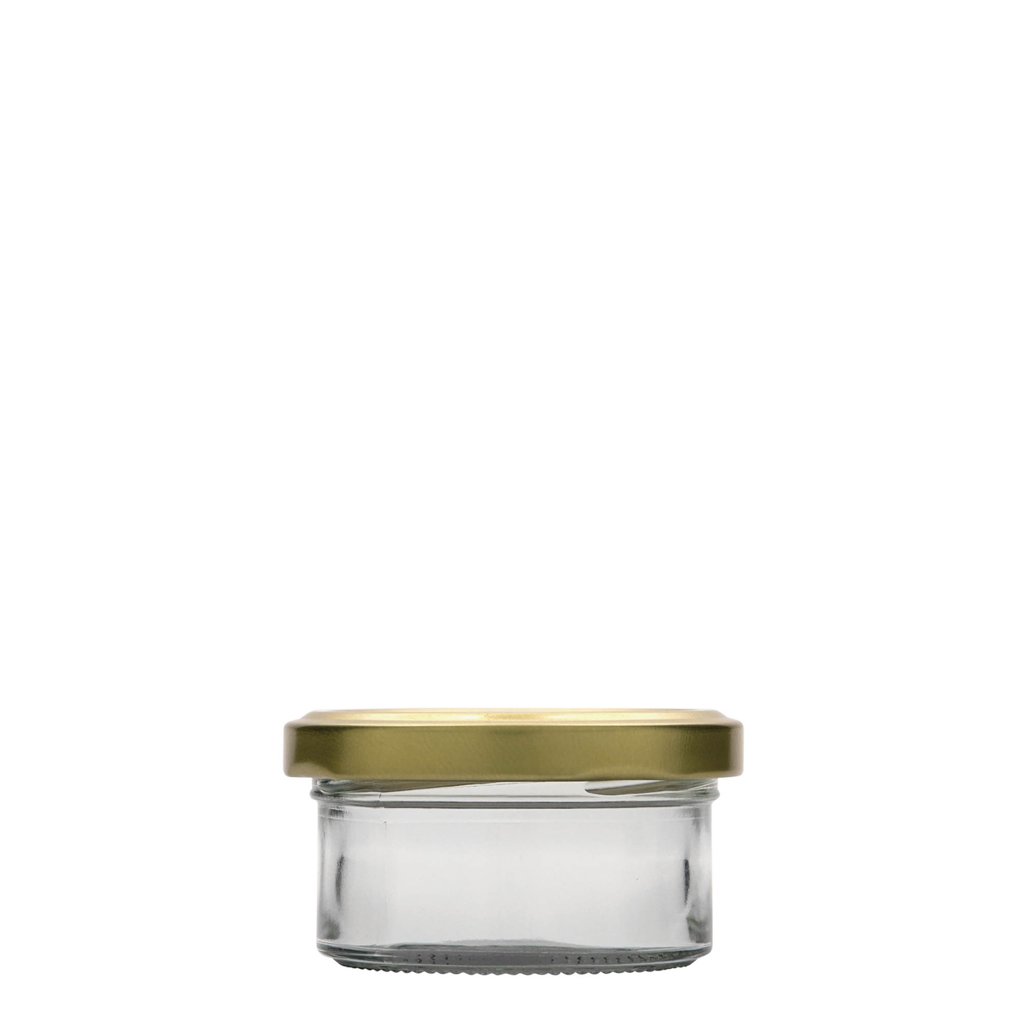 70 ml platt konserveringsburk, öppning: Twist-Off (TO 66)