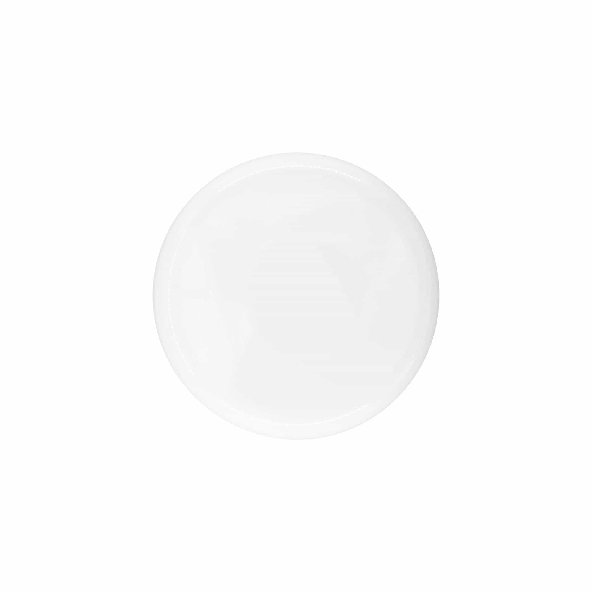 Skruvlock för 150 ml 'Bianca', PP-plast, vit
