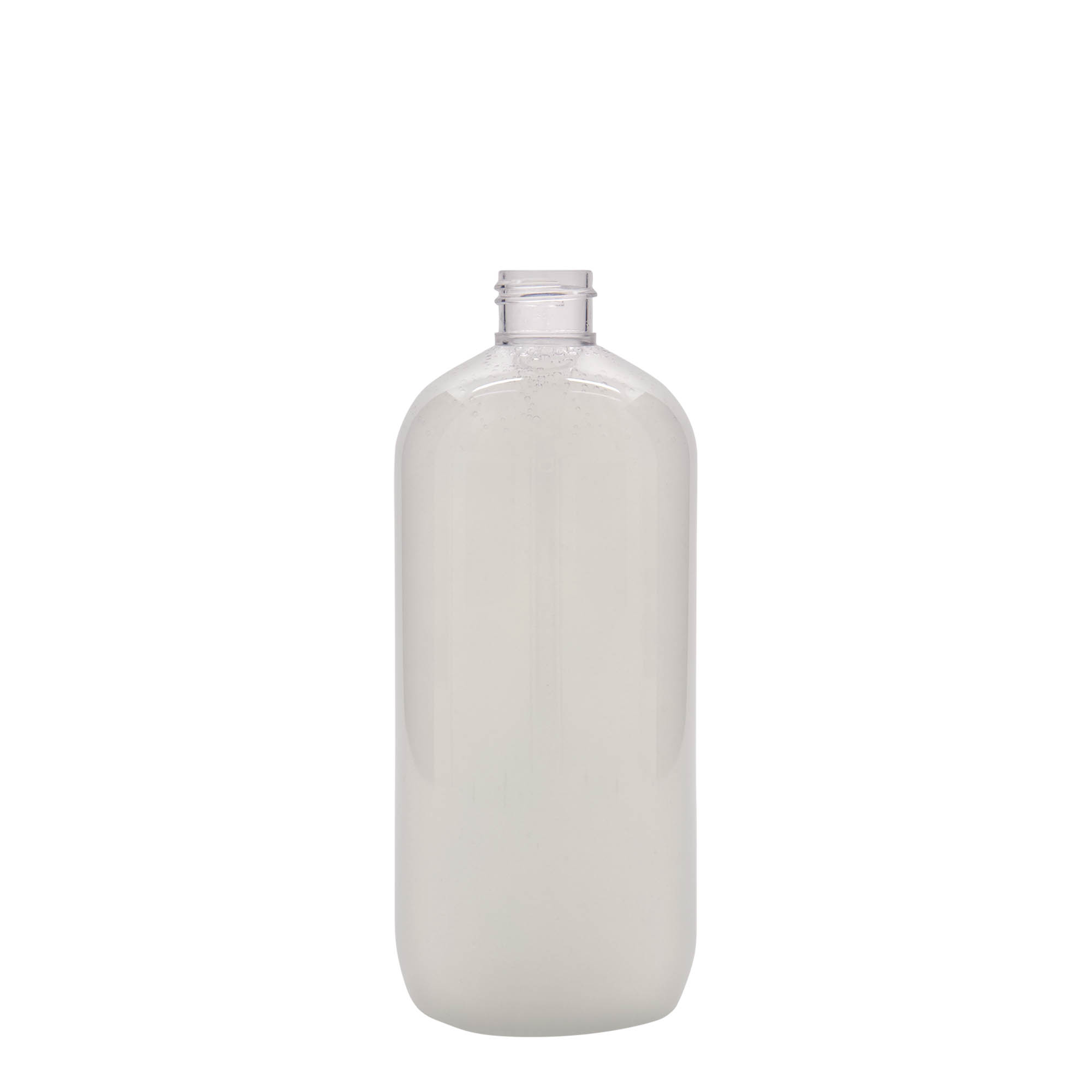500 ml PET-flaska 'Boston', plast, öppning: 24/410 500 ml PET-flaska 'Boston', plast, öppning: 24/410