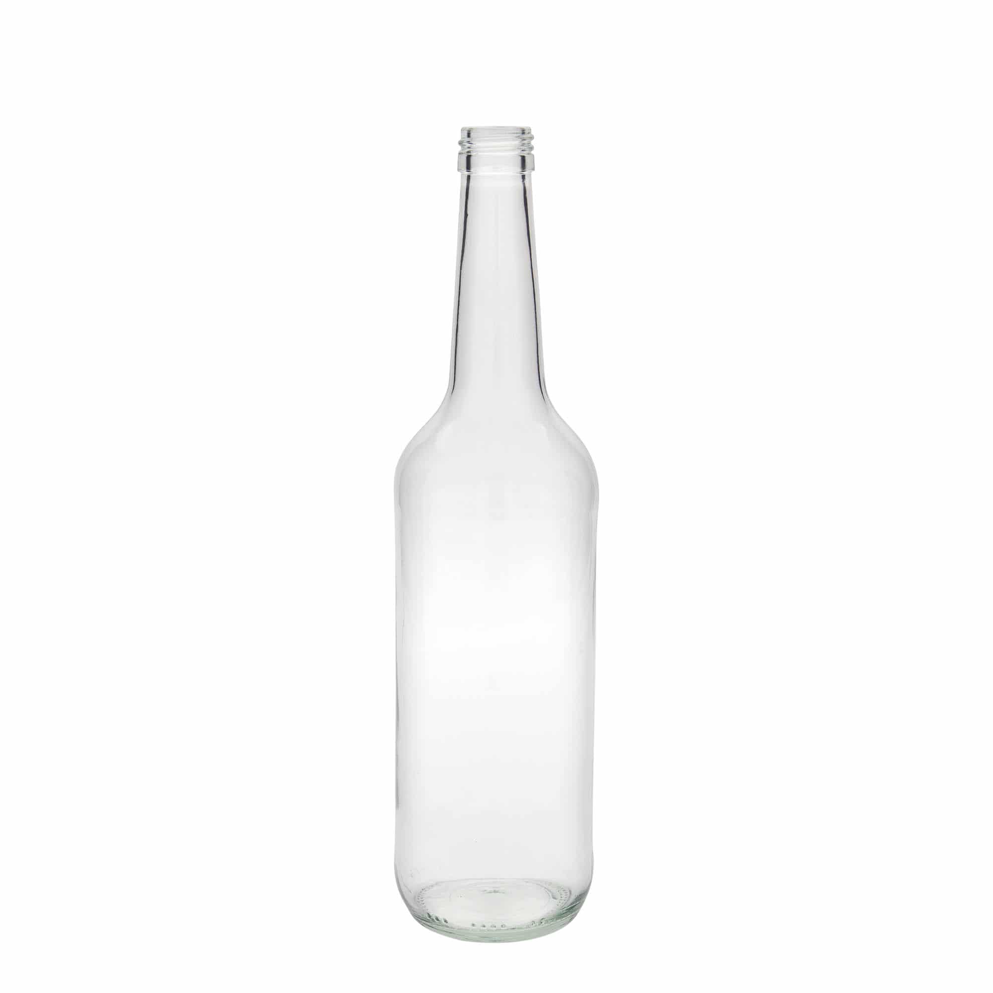 700 ml glasflaska rak hals, mynning: PP 28 700 ml glasflaska rak hals, mynning: PP 28