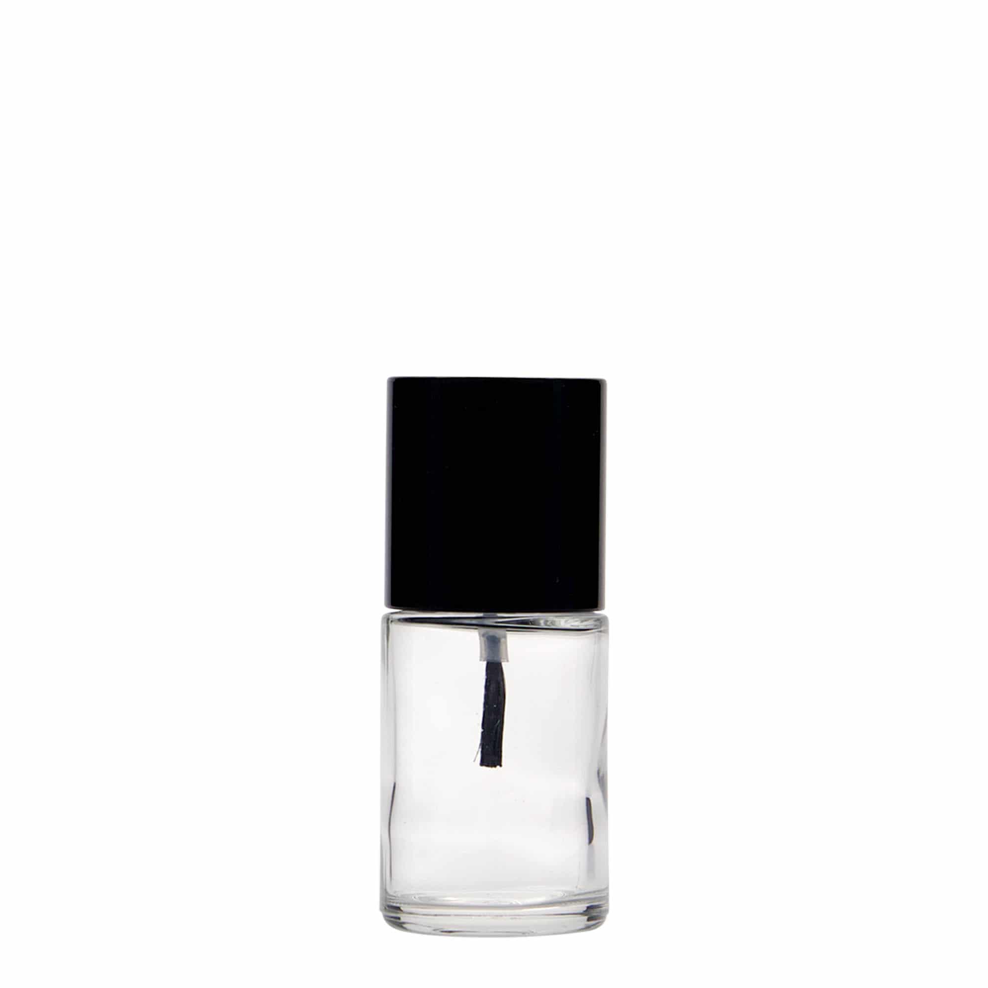 16 ml nagellacksflaska 'London' med pensel, glas