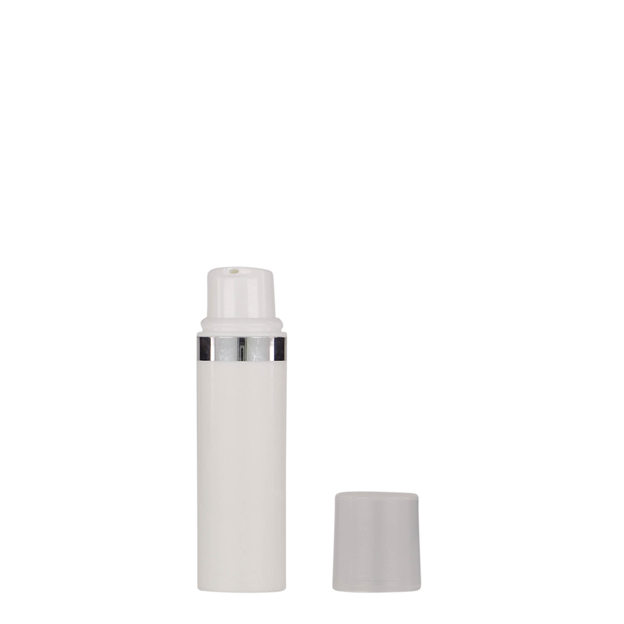 10 ml Airless-dispenser 'Nano', PP-plast, vit 10 ml Airless-dispenser 'Nano', PP-plast, vit