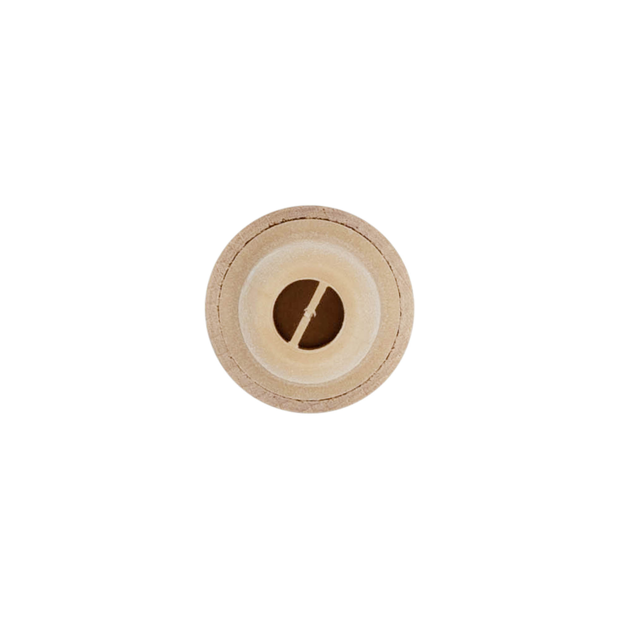 Greppkork med doseringsöppning 19 mm, trä/plast, beige, för mynning: kork