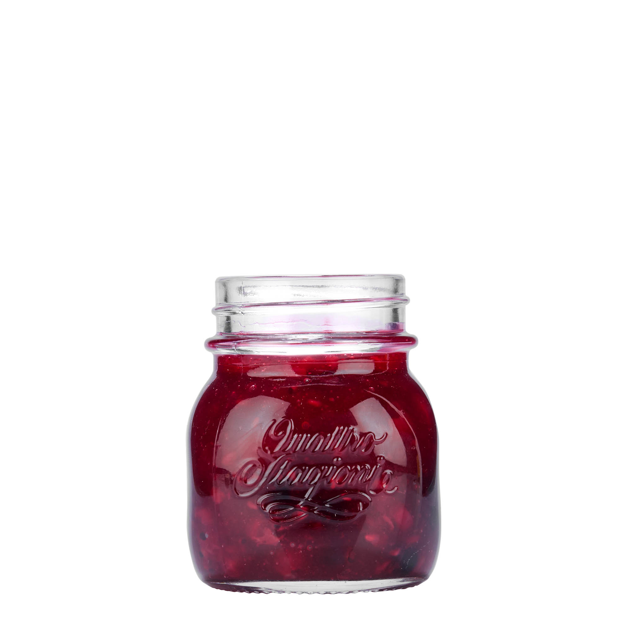 150 ml glas 'Quattro Stagioni', öppning: skruvlock