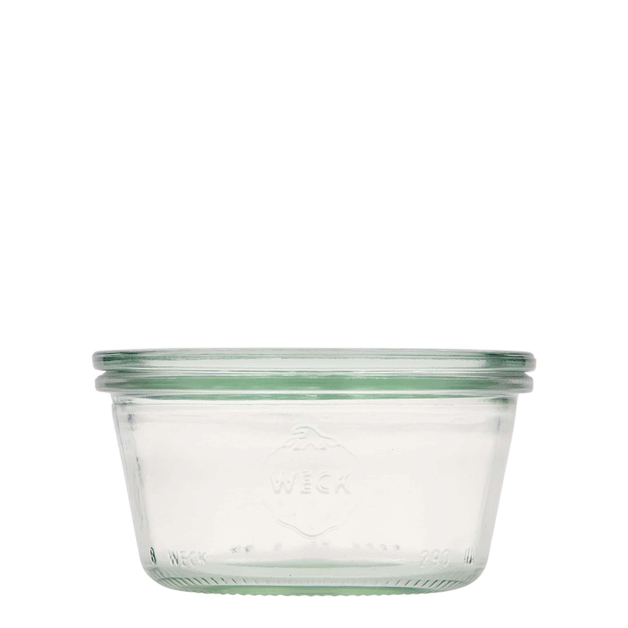290 ml WECK-sturzglas, mynning: rund kant