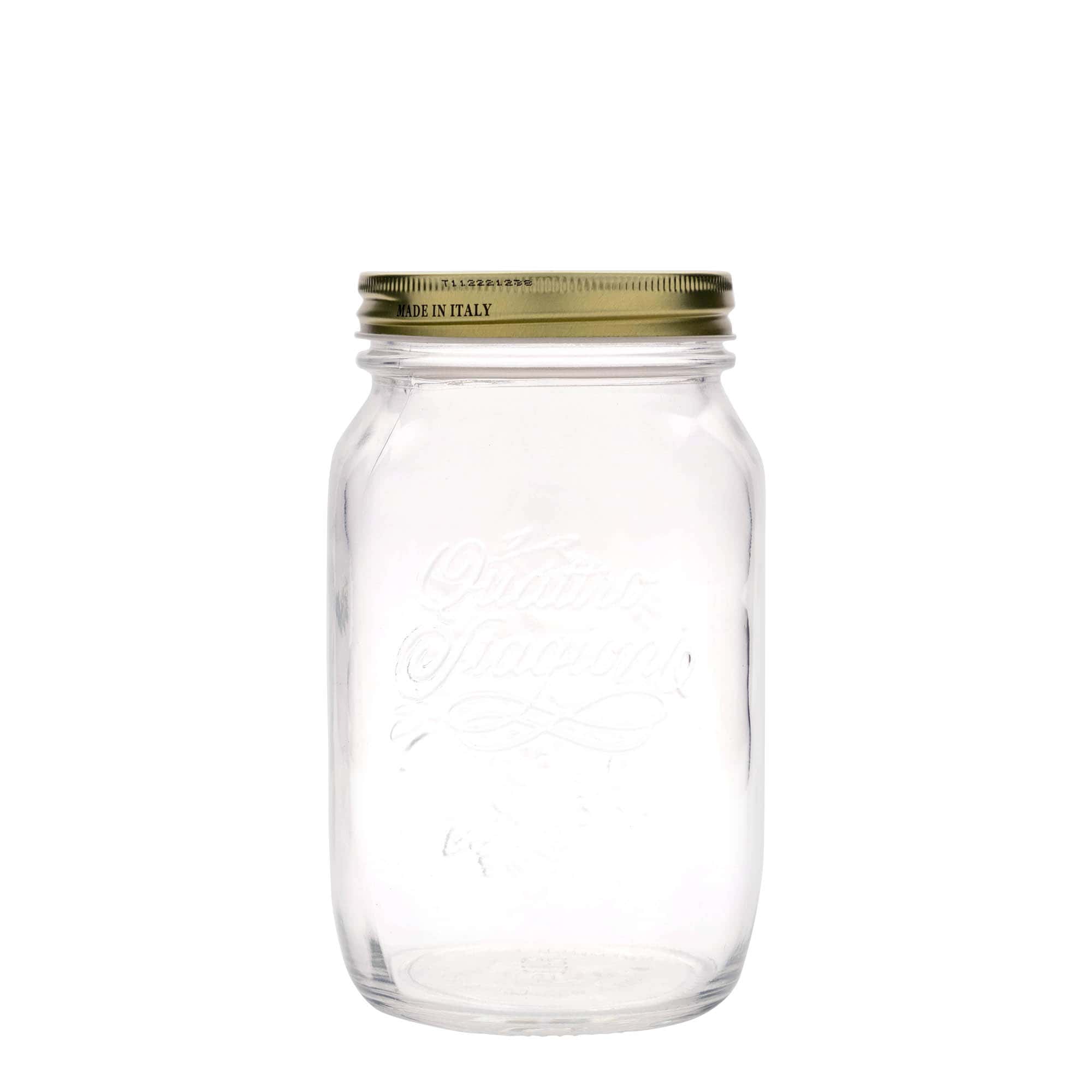 1.000 ml glas 'Quattro Stagioni', öppning: skruvlock