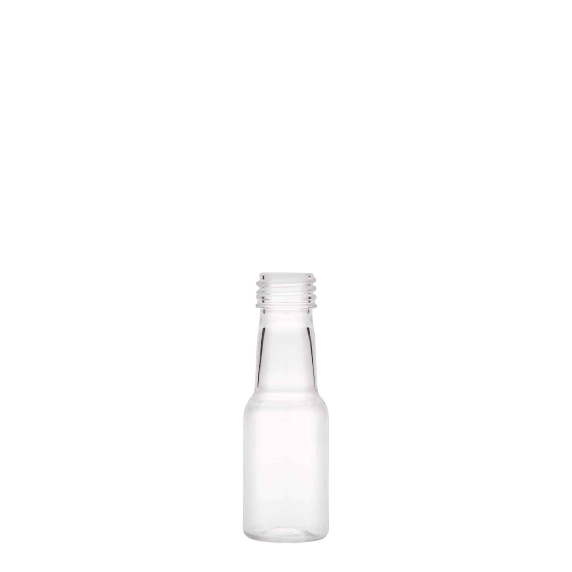 20 ml PET-flaska 'Theo', plast, öppning: PP 18