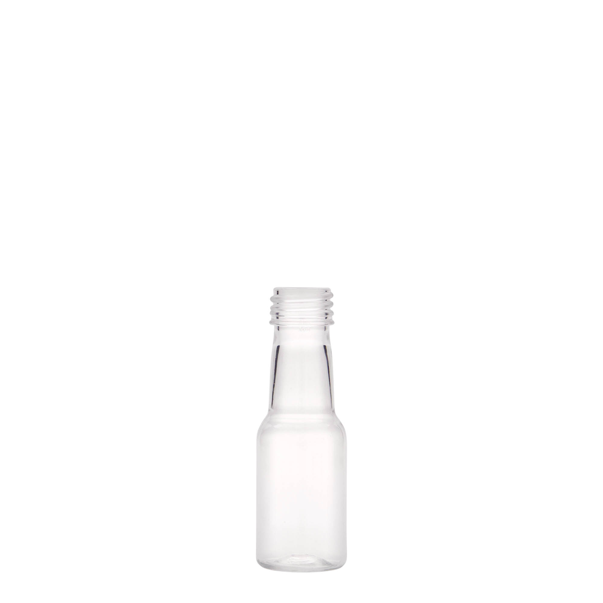 20 ml PET-flaska 'Theo', plast, öppning: PP 18