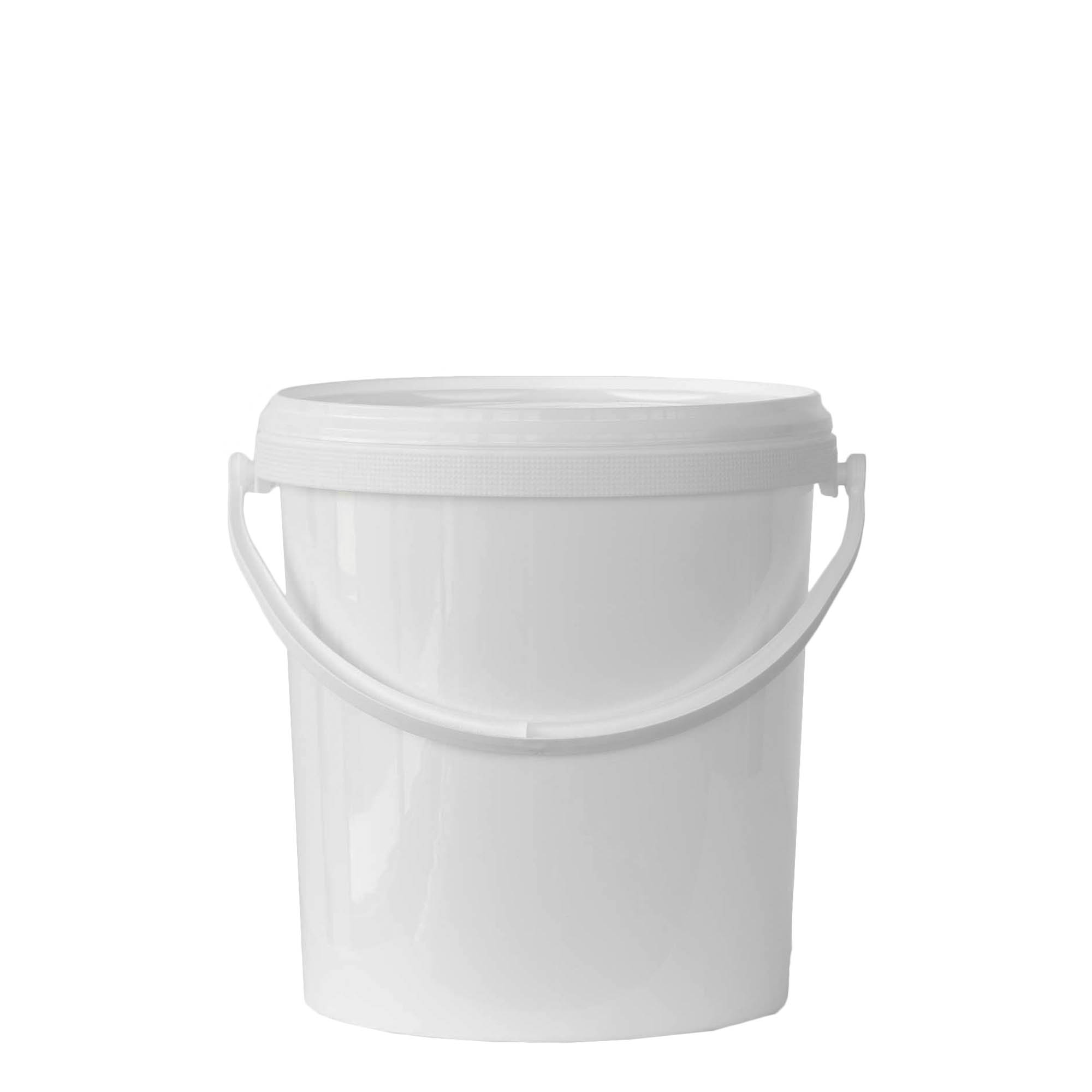 6 l hink, PP-plast, vit 6 l hink, PP-plast, vit