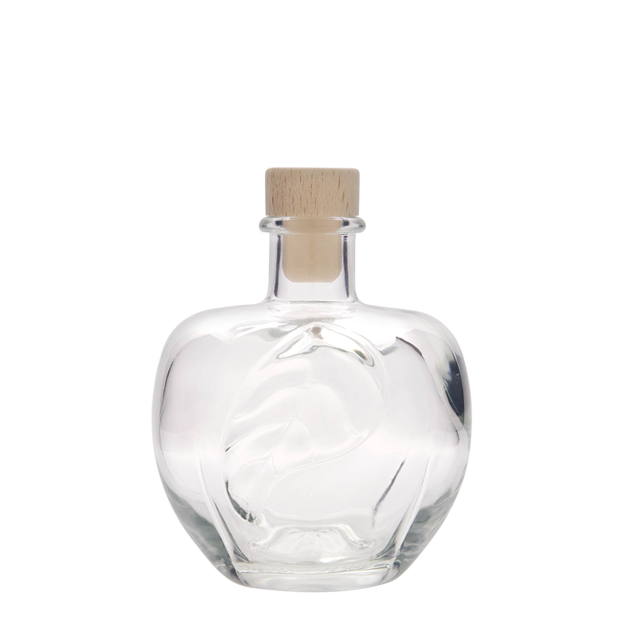 350 ml glasflaska 'Äpple', öppning: kork