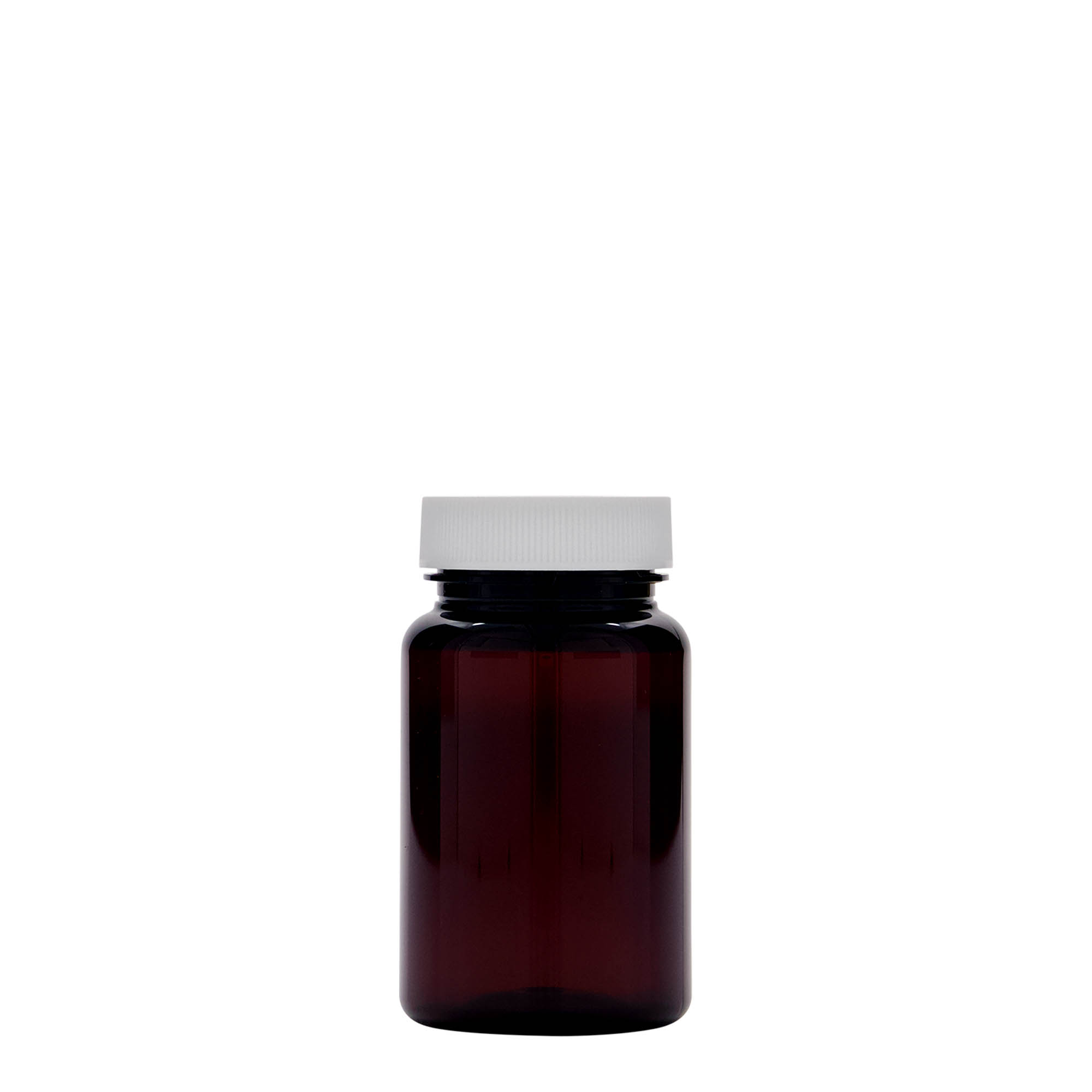 75 ml PET-förpackning, plast, brun, öppning: 38/400