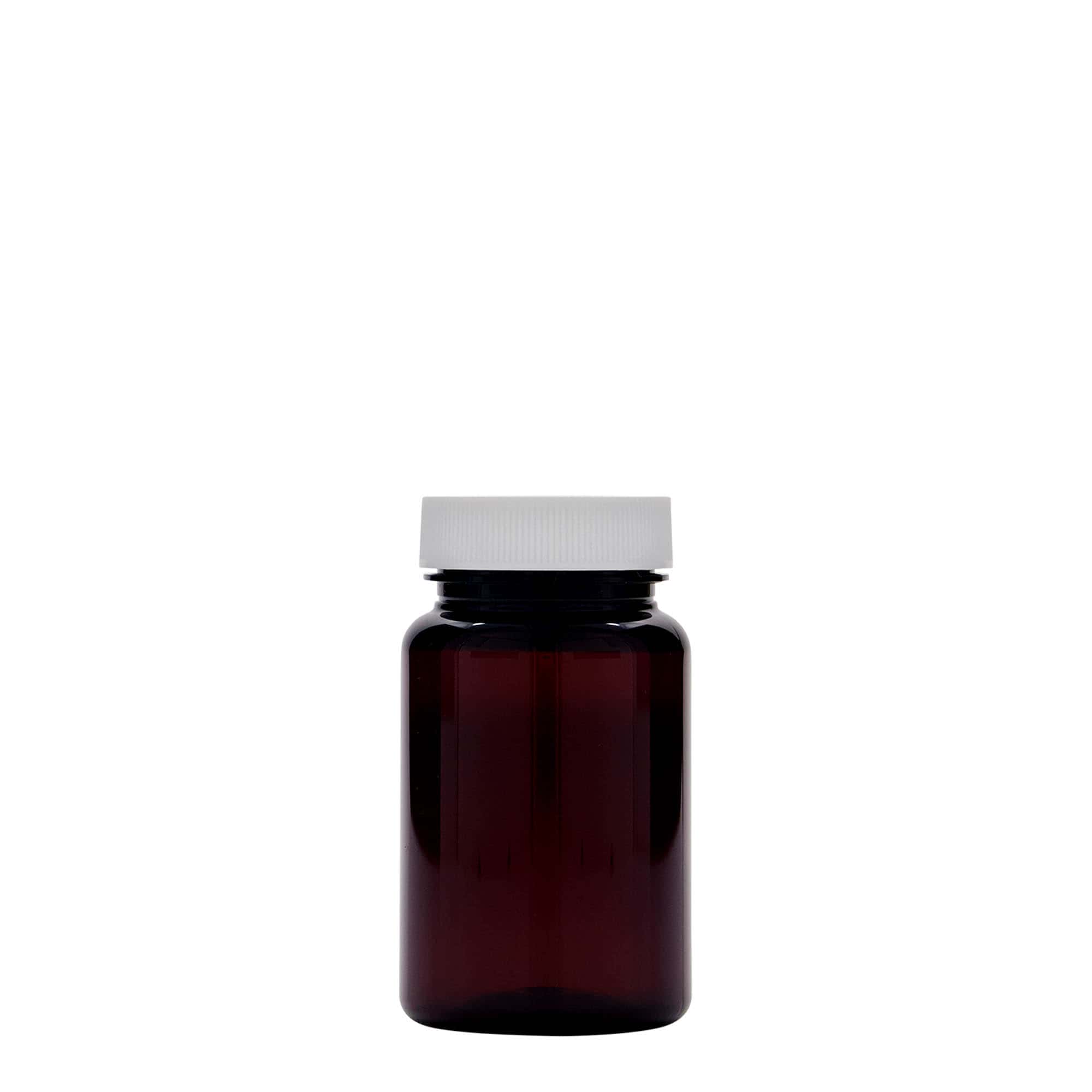 75 ml PET-förpackning, plast, brun, öppning: 38/400