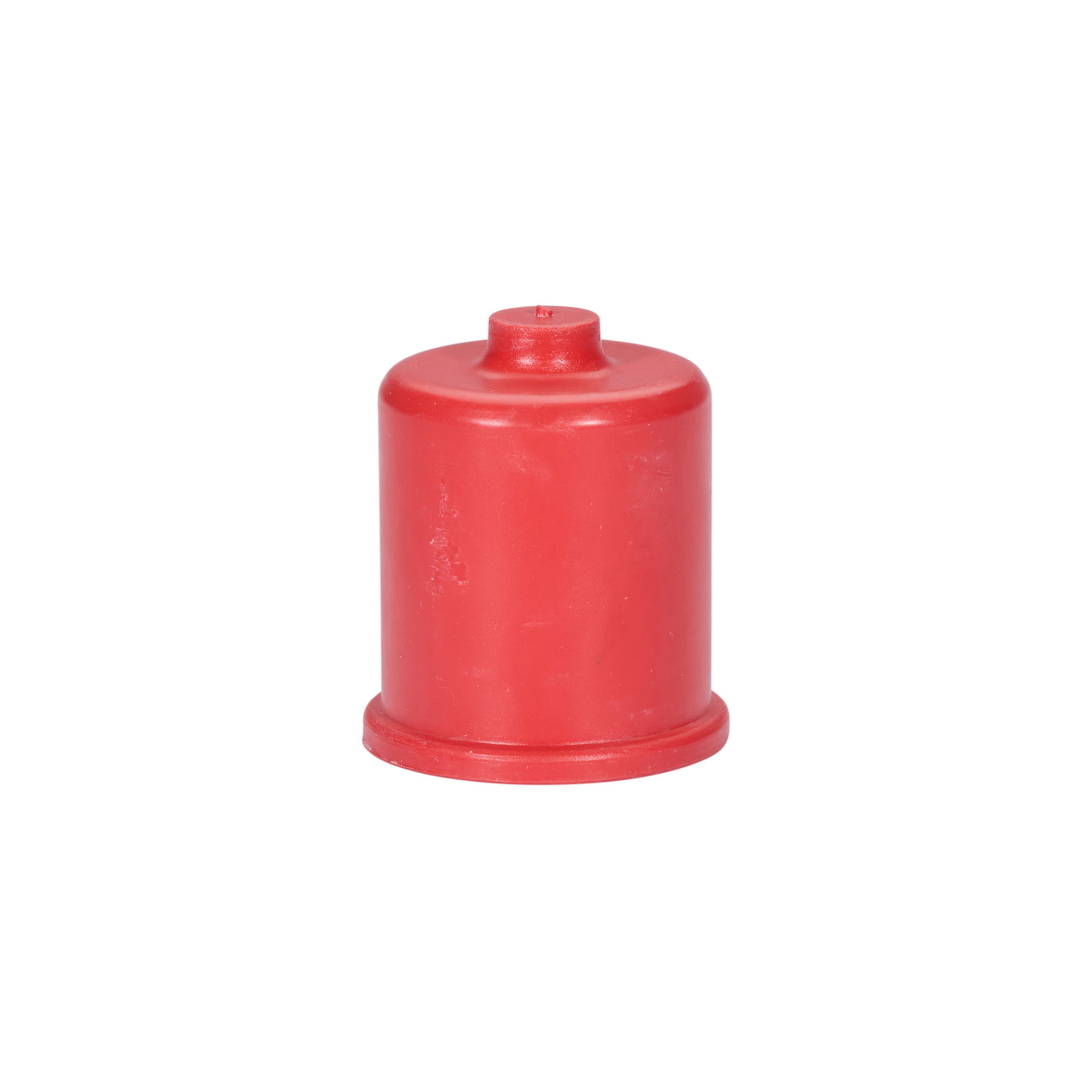Mustockshätta typ 3, gummi, röd
