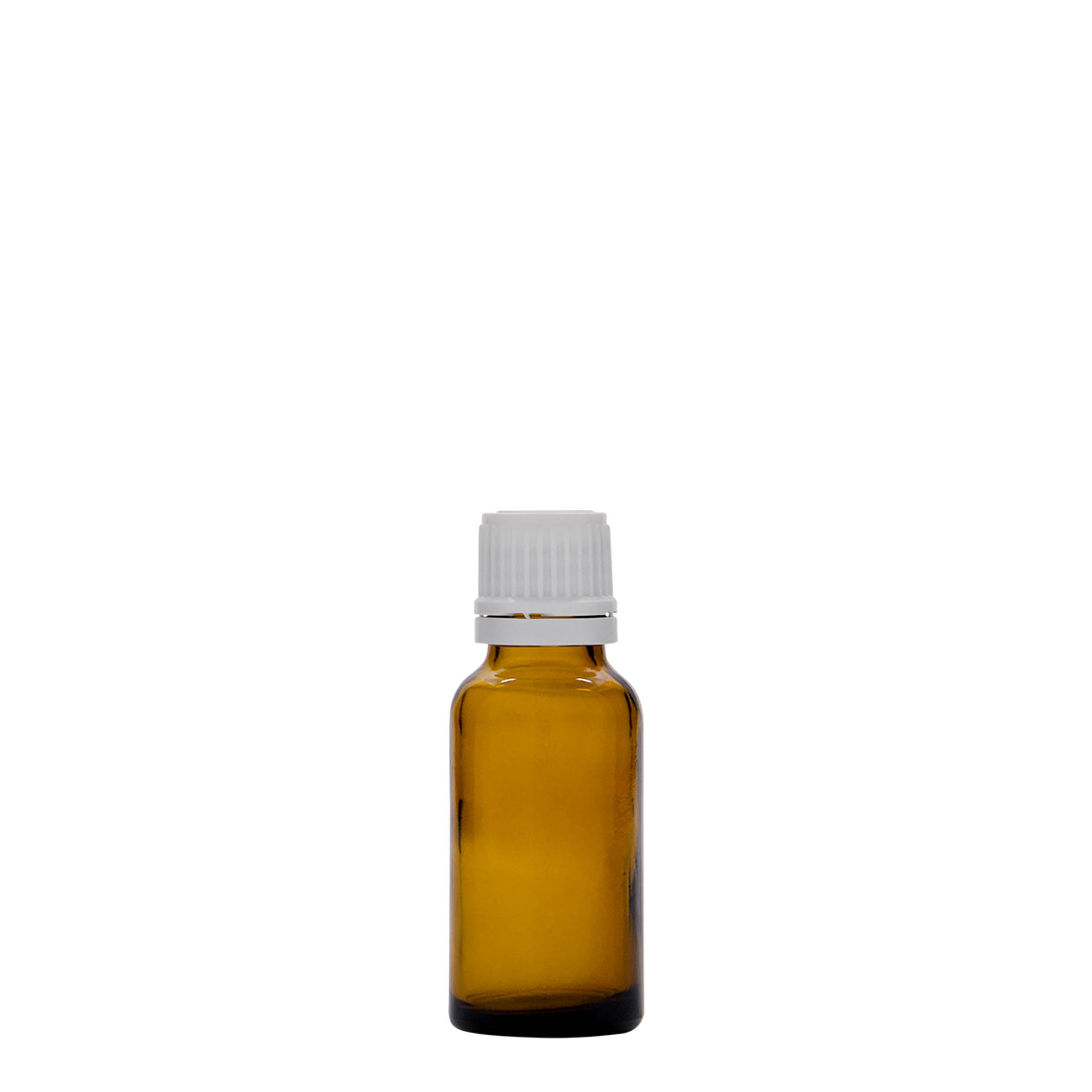 20 ml medicinflaska, brunt glas, mynning: DIN 18 20 ml medicinflaska, brunt glas, mynning: DIN 18