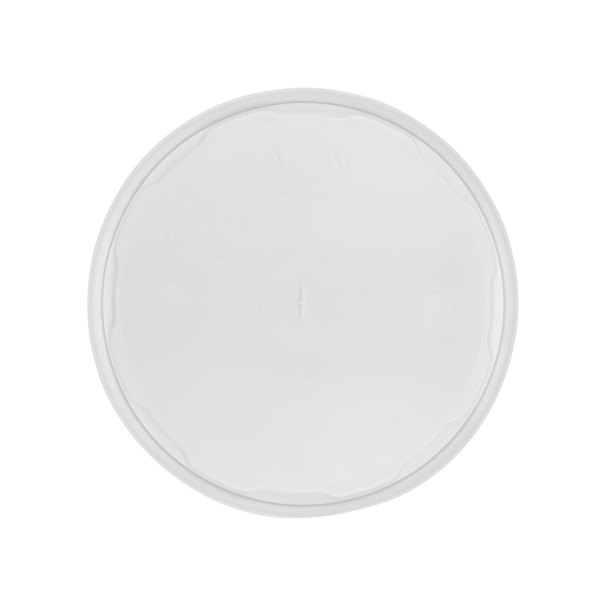 Lock för 10 l hink, PP-plast, vit