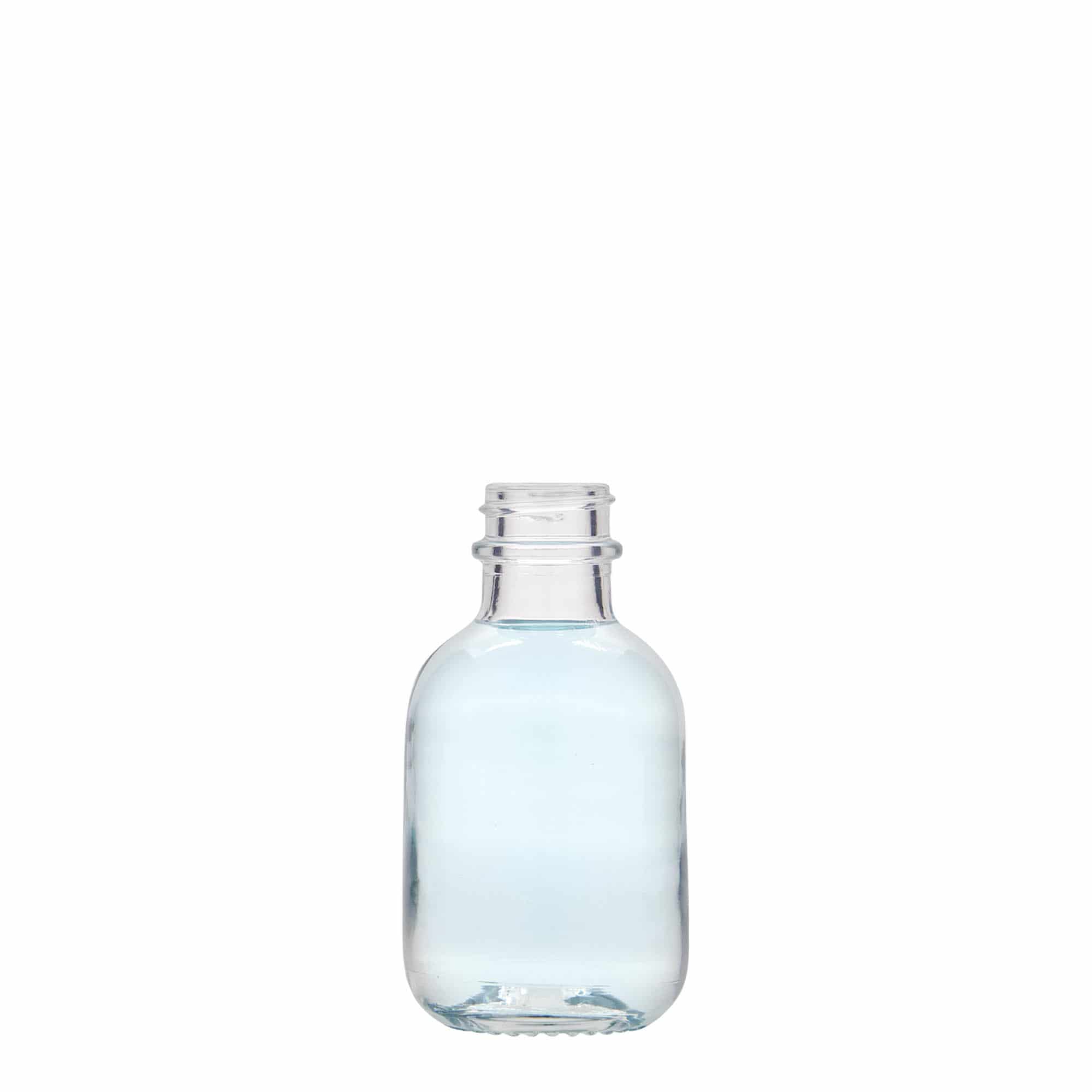 50 ml glasflaska 'Lotto', öppning: GPI 22 50 ml glasflaska 'Lotto', öppning: GPI 22