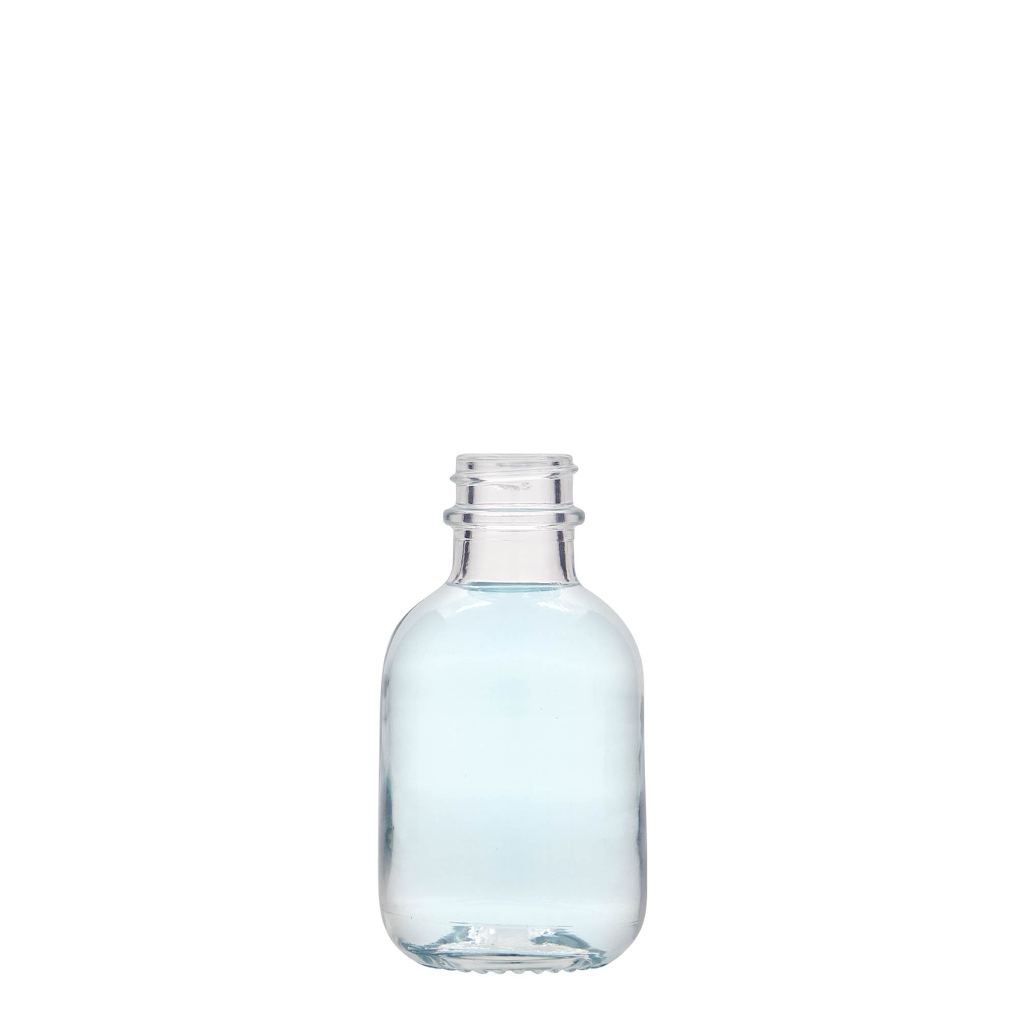 50 ml glasflaska 'Lotto', öppning: GPI 22 50 ml glasflaska 'Lotto', öppning: GPI 22