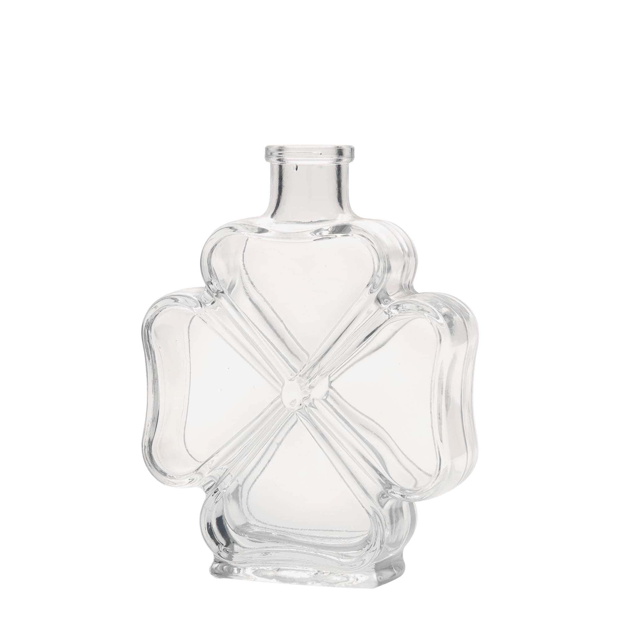 200 ml glasflaska 'Kleeblatt', öppning: kork 200 ml glasflaska 'Kleeblatt', öppning: kork