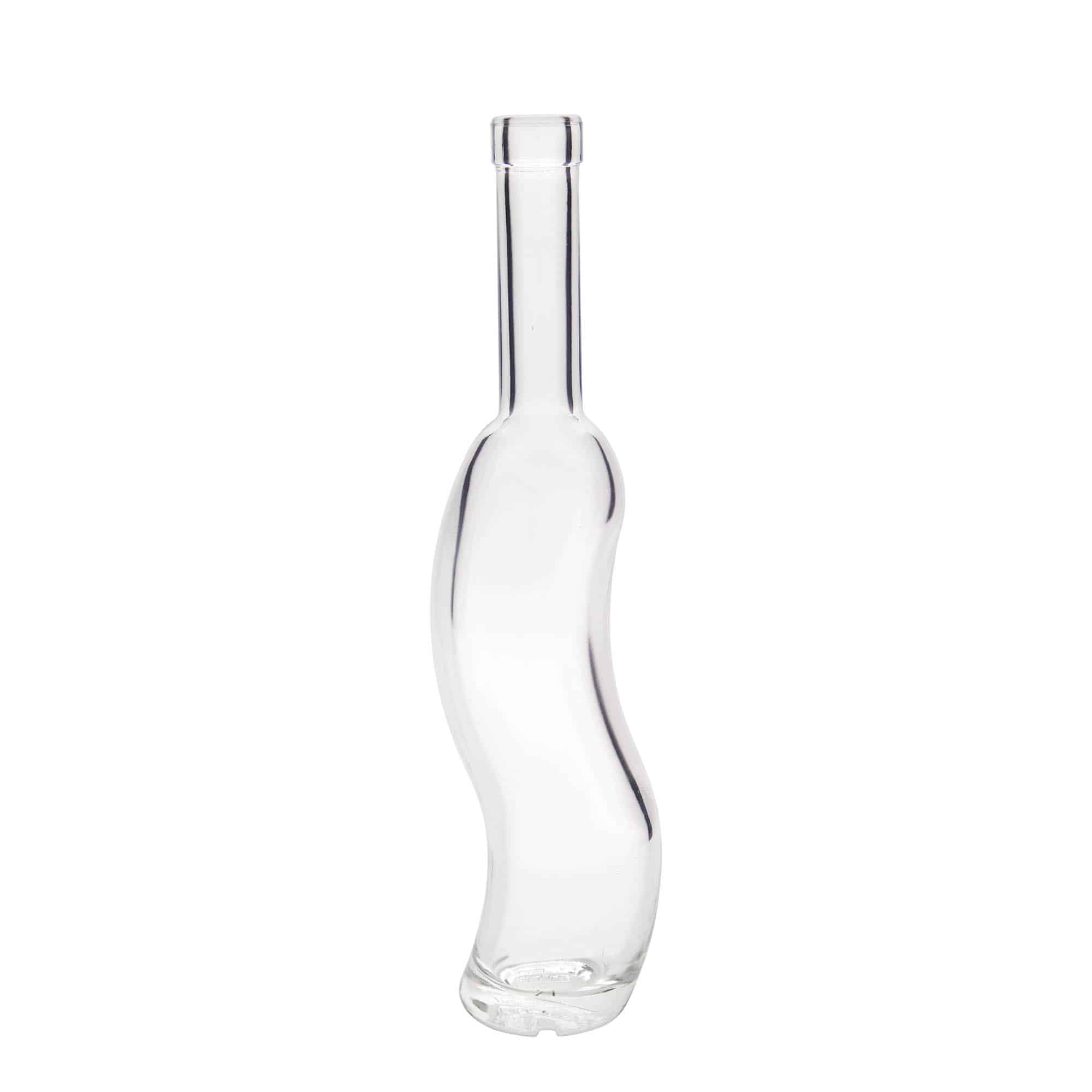 350 ml glasflaska 'La-Ola', halvrund, öppning: kork