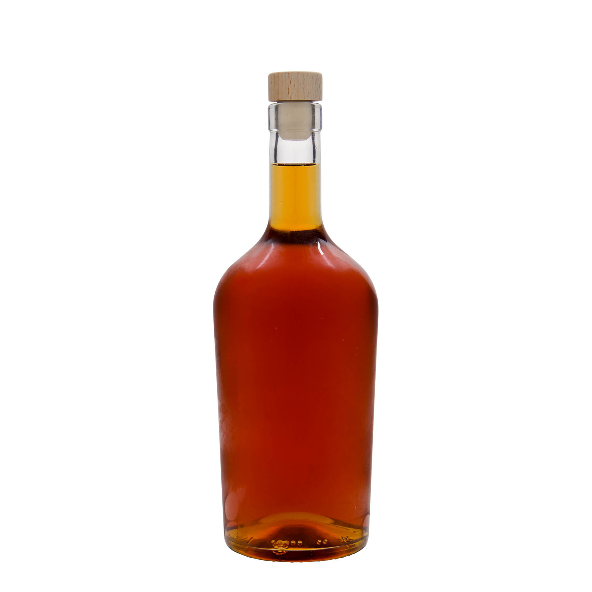 700 ml glasflaska 'Margarethe', öppning: kork 700 ml glasflaska 'Margarethe', öppning: kork