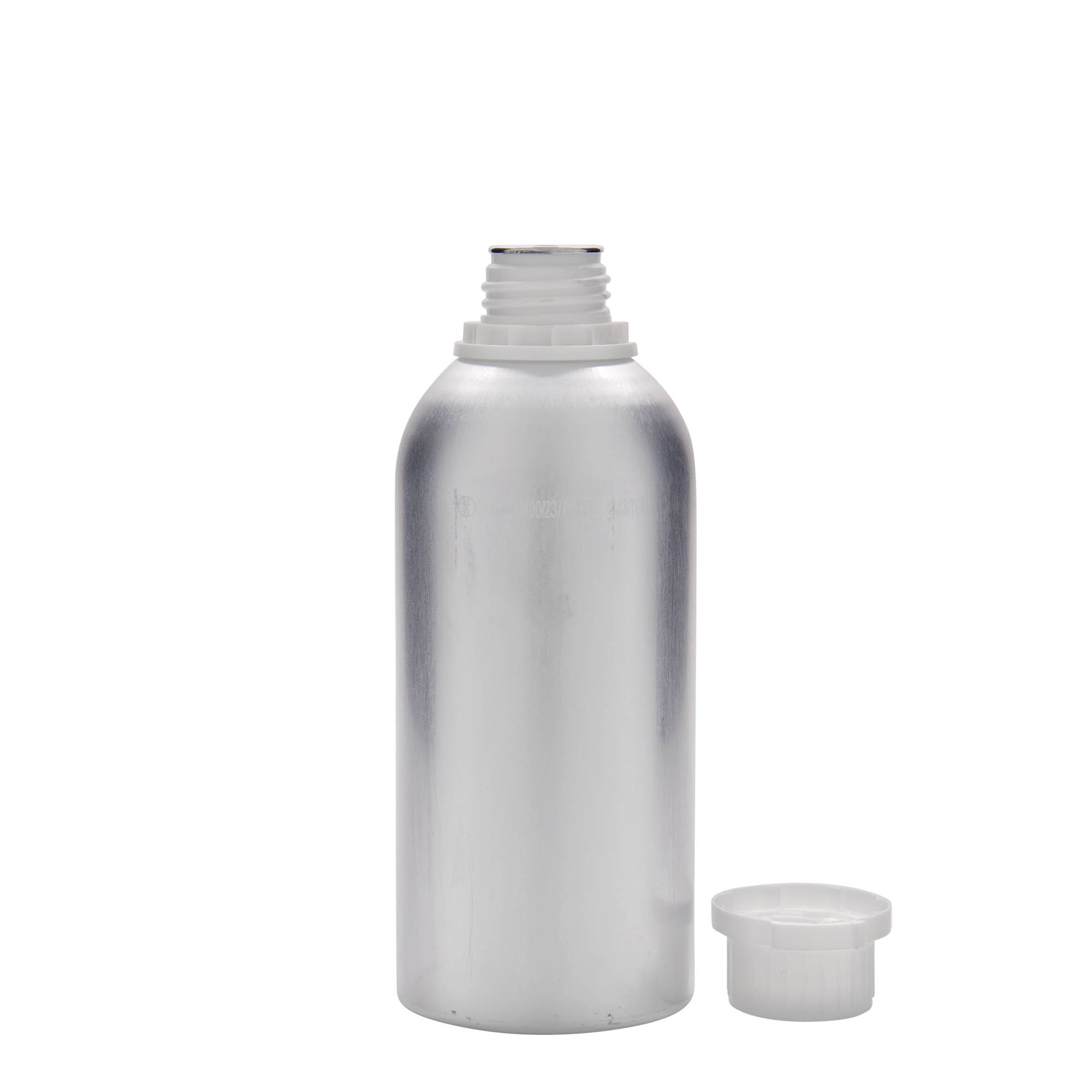 625 ml aluminiumflaska, metall, silver, öppning: DIN 32 625 ml aluminiumflaska, metall, silver, öppning: DIN 32