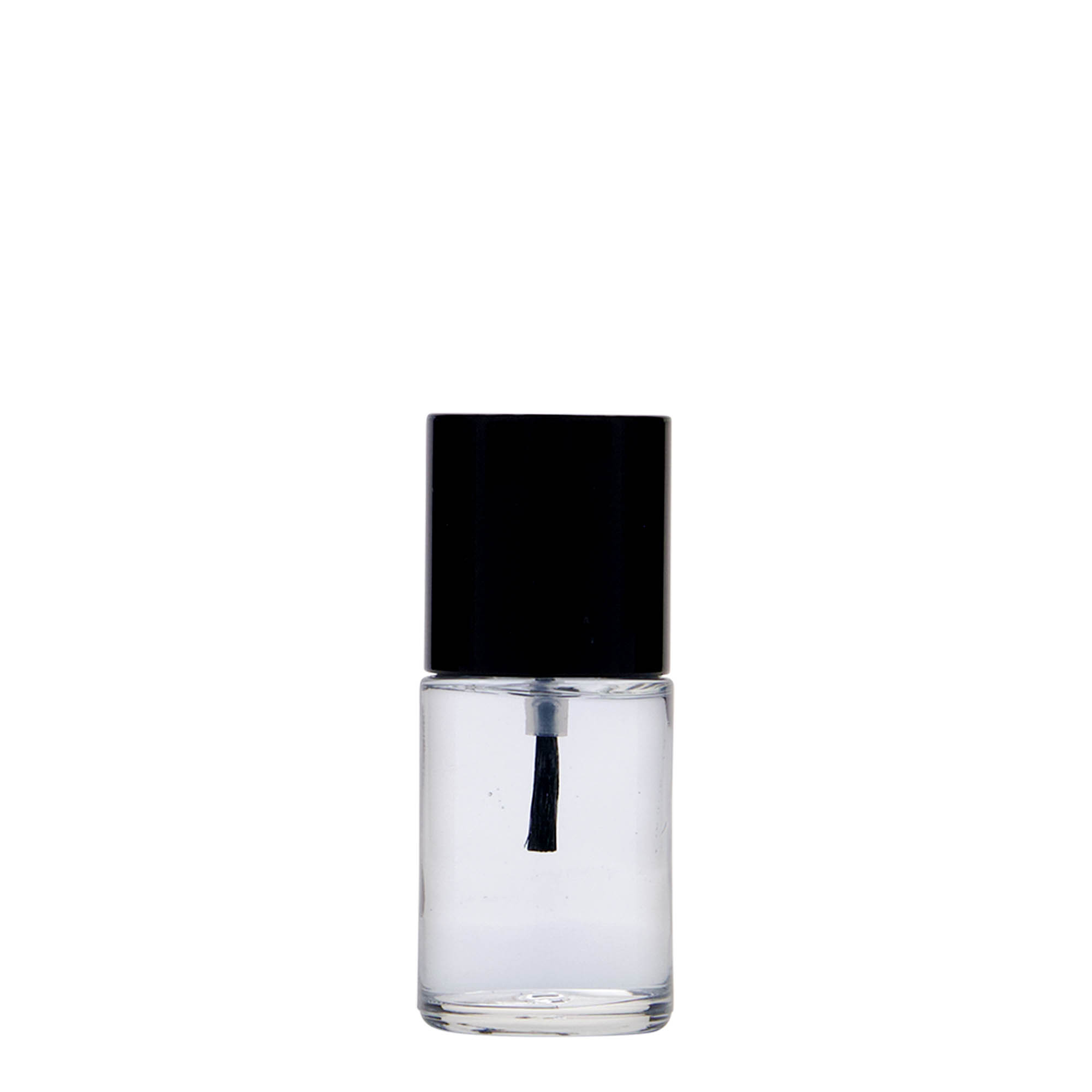 16 ml nagellacksflaska 'London' med borste, glas