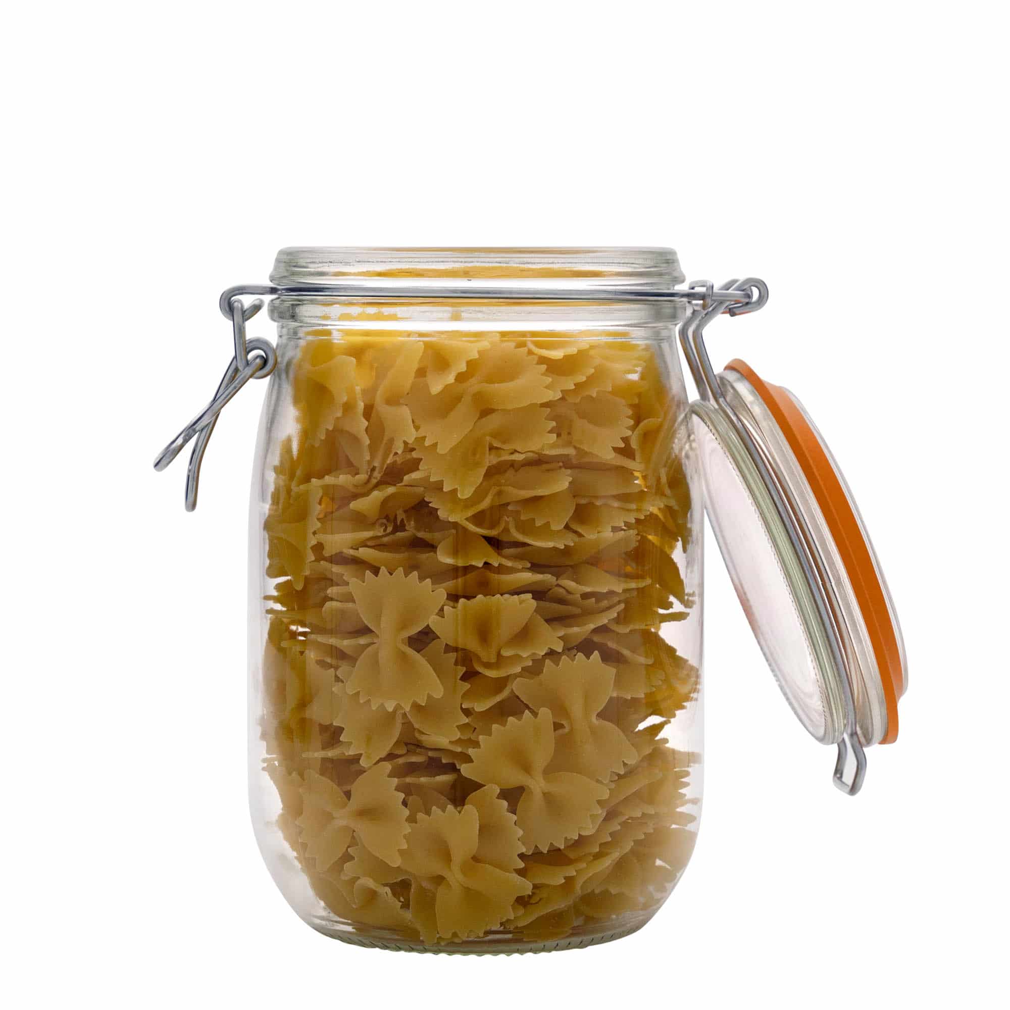 1 000 ml tråghänglåsburk 'Le Parfait Super Bocal', öppning: tråghänglås 1 000 ml tråghänglåsburk 'Le Parfait Super Bocal', öppning: tråghänglås