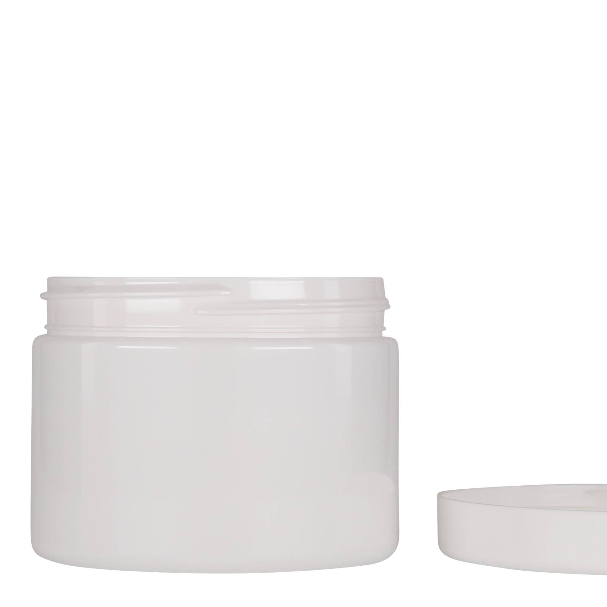 500 ml PET-burk 'Isabella', vit, öppning: 100/400