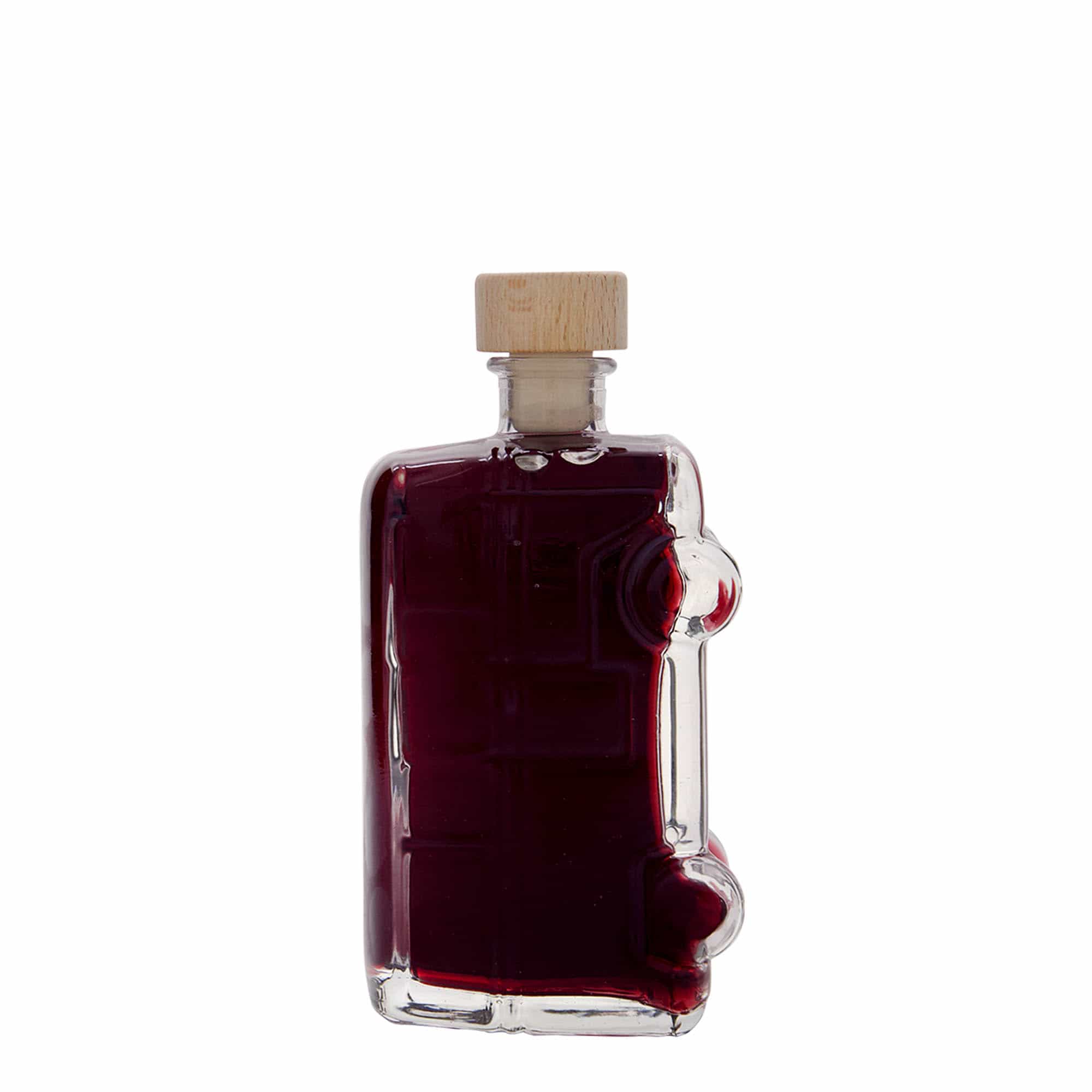 200 ml glasflaska 'Folkabuss', mynning: kork
