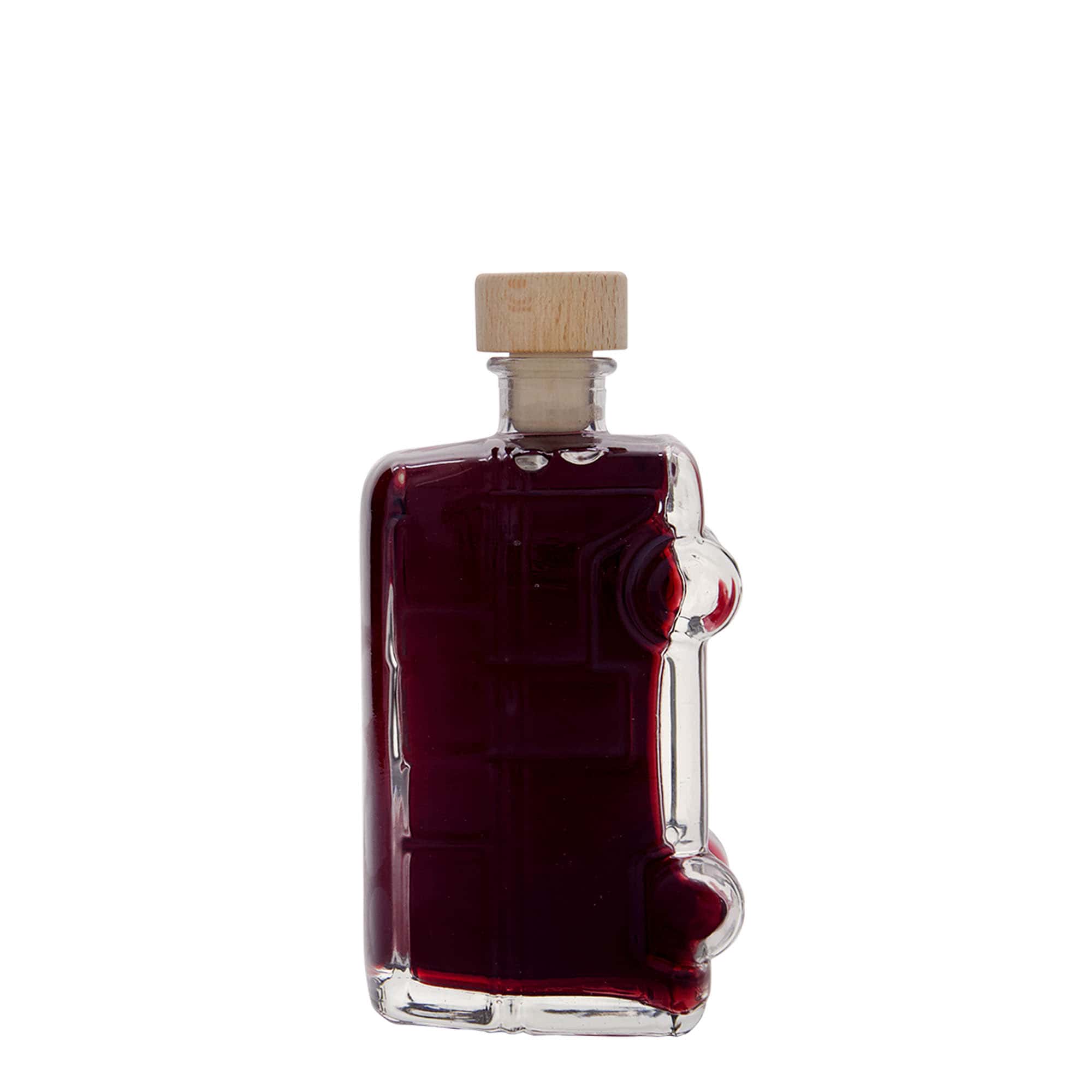 200 ml glasflaska 'Bulli', öppning: kork