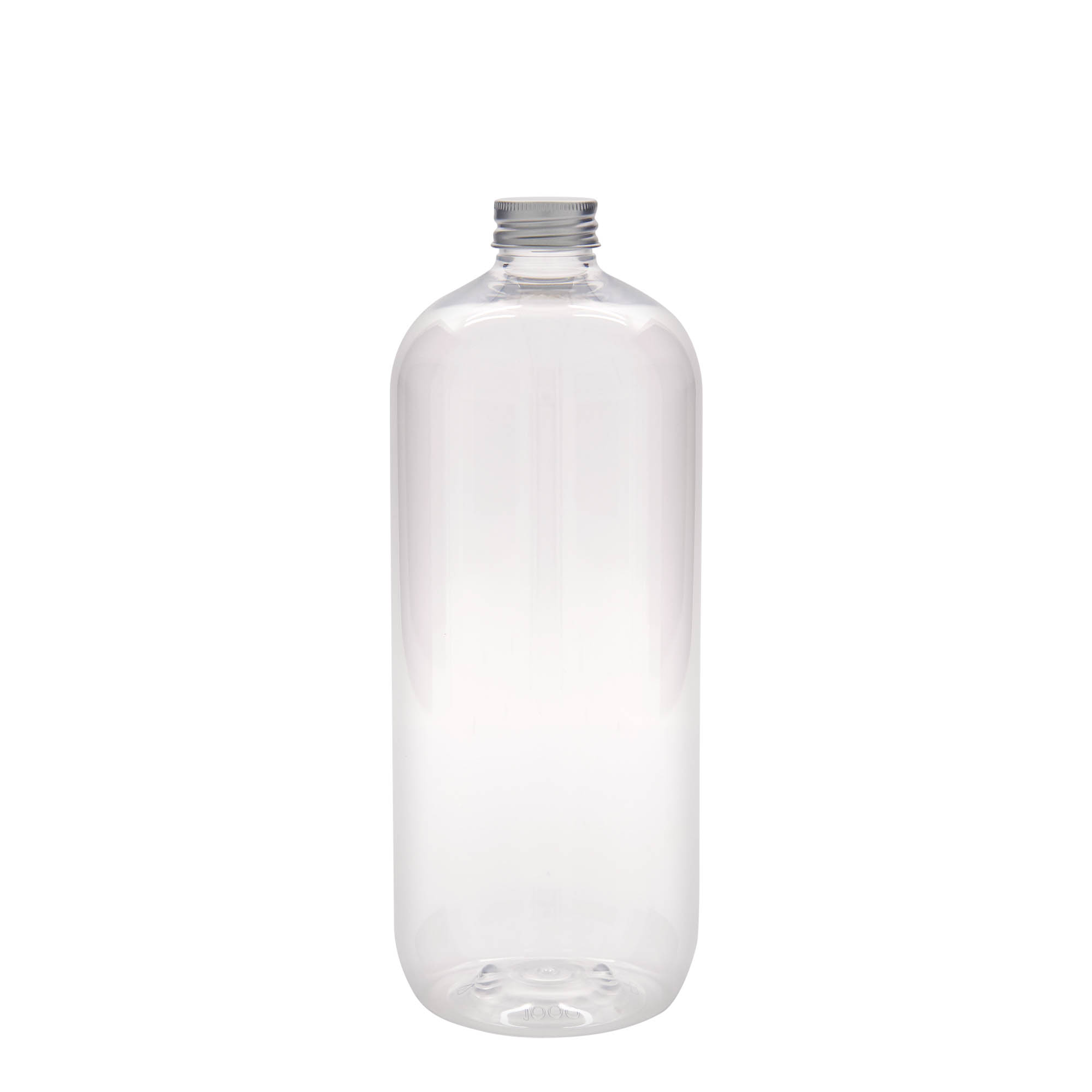 1.000 ml PET-flaska 'Boston', plast, öppning: 28/410 1.000 ml PET-flaska 'Boston', plast, öppning: 28/410
