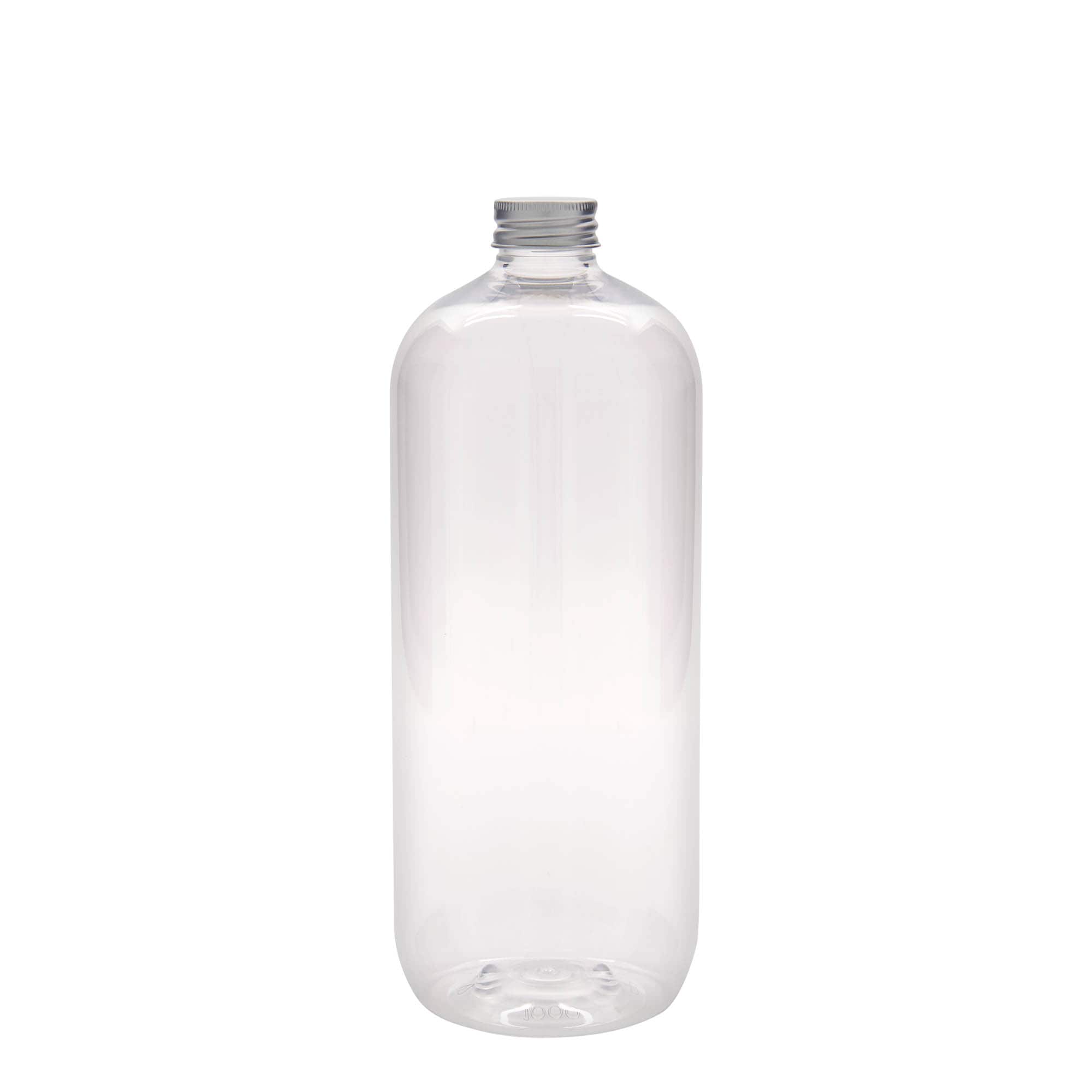 1.000 ml PET-flaska 'Boston', plast, öppning: 28/410