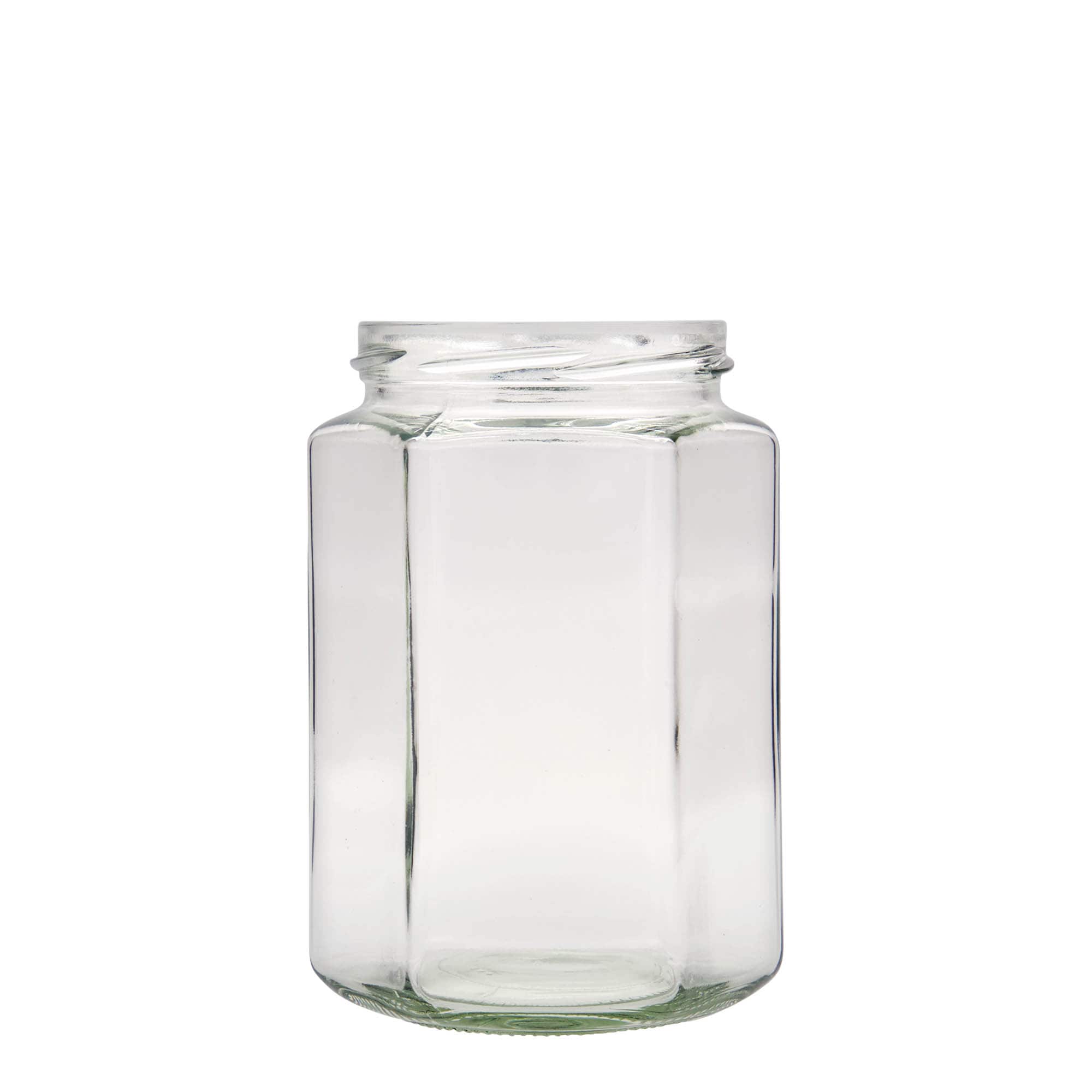 770 ml sexkantigt glas, öppning: Twist-Off (TO 82)
